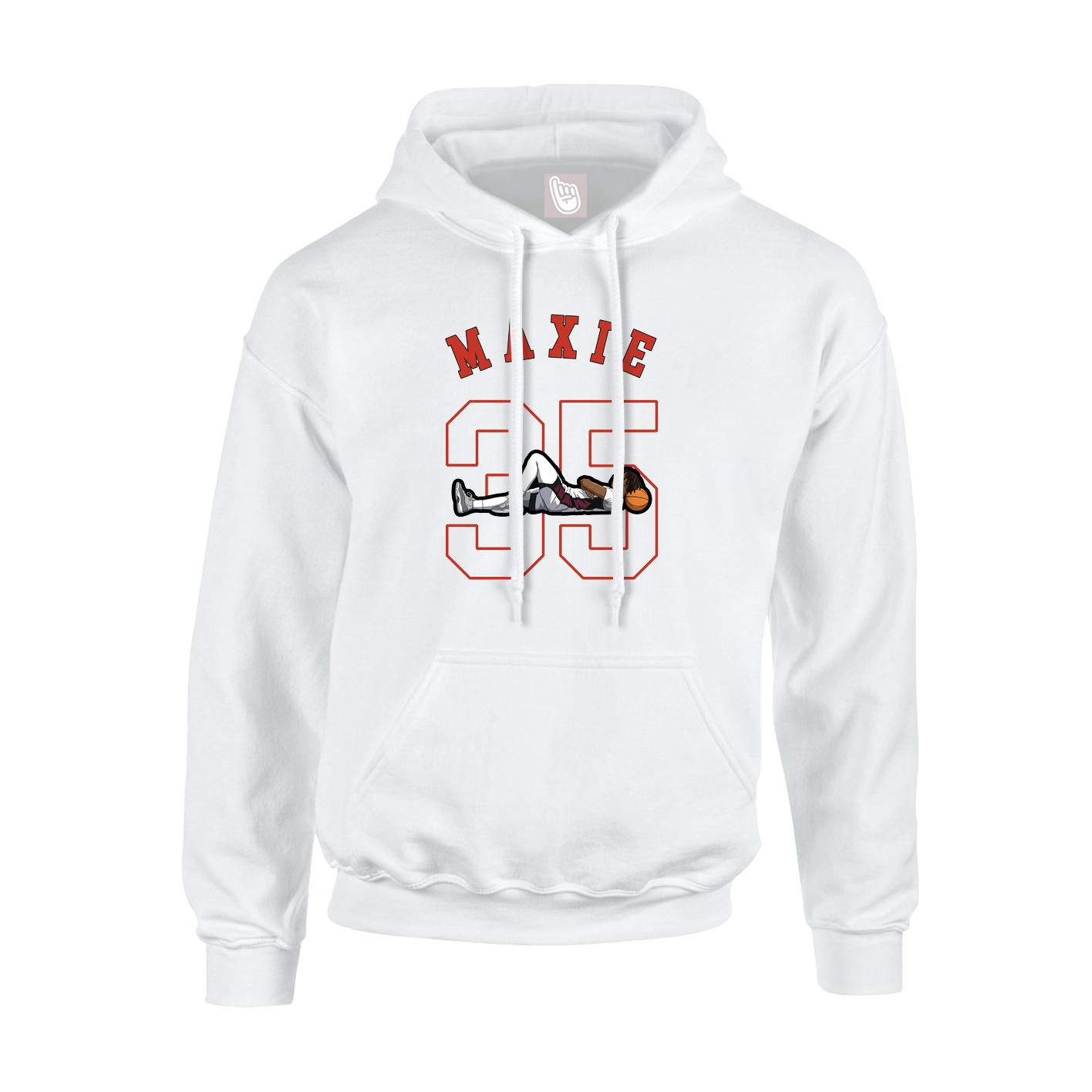 Hoodie — Shirsey Arch in White