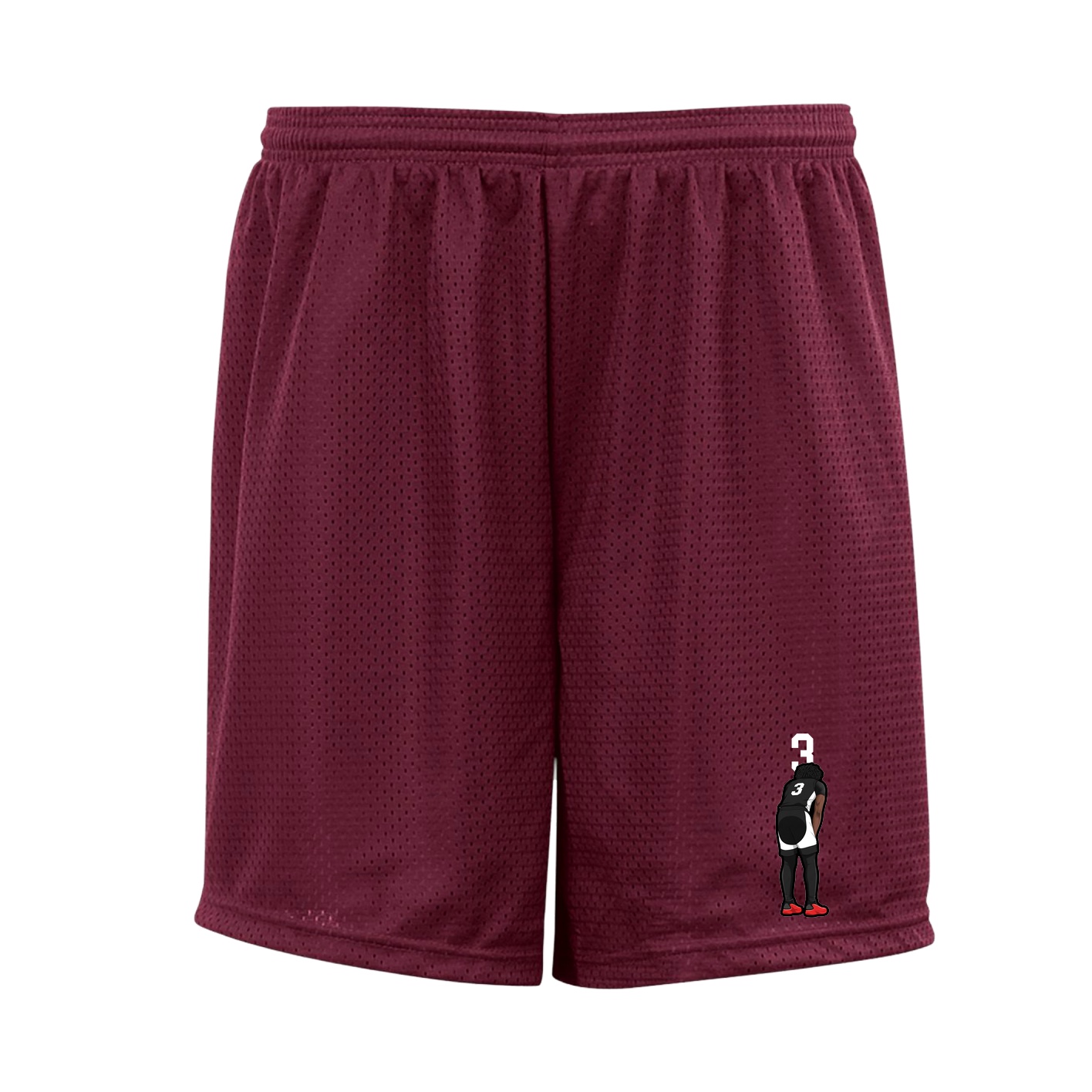 Shorts — Number Top in Cardinal