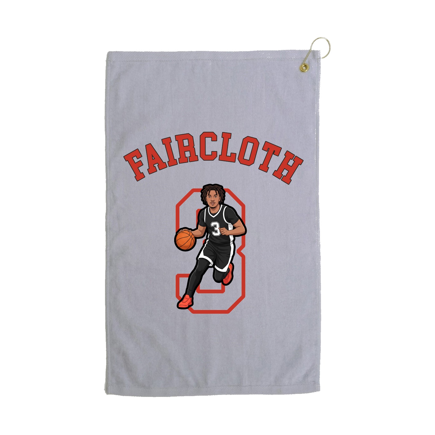 Golf Towel — Shirsey Arch in Grey