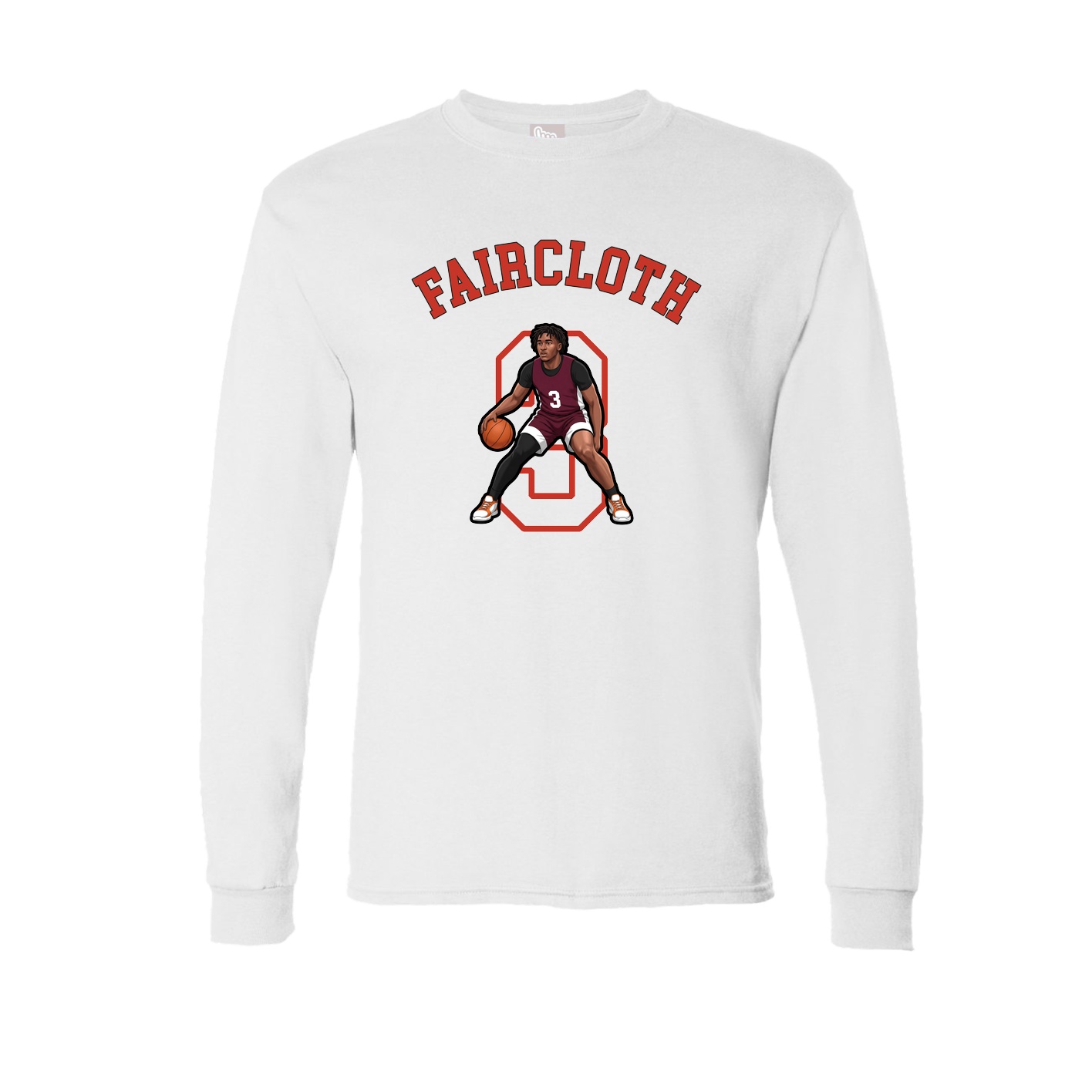 Long Sleeve Tee — Shirsey Arch in White