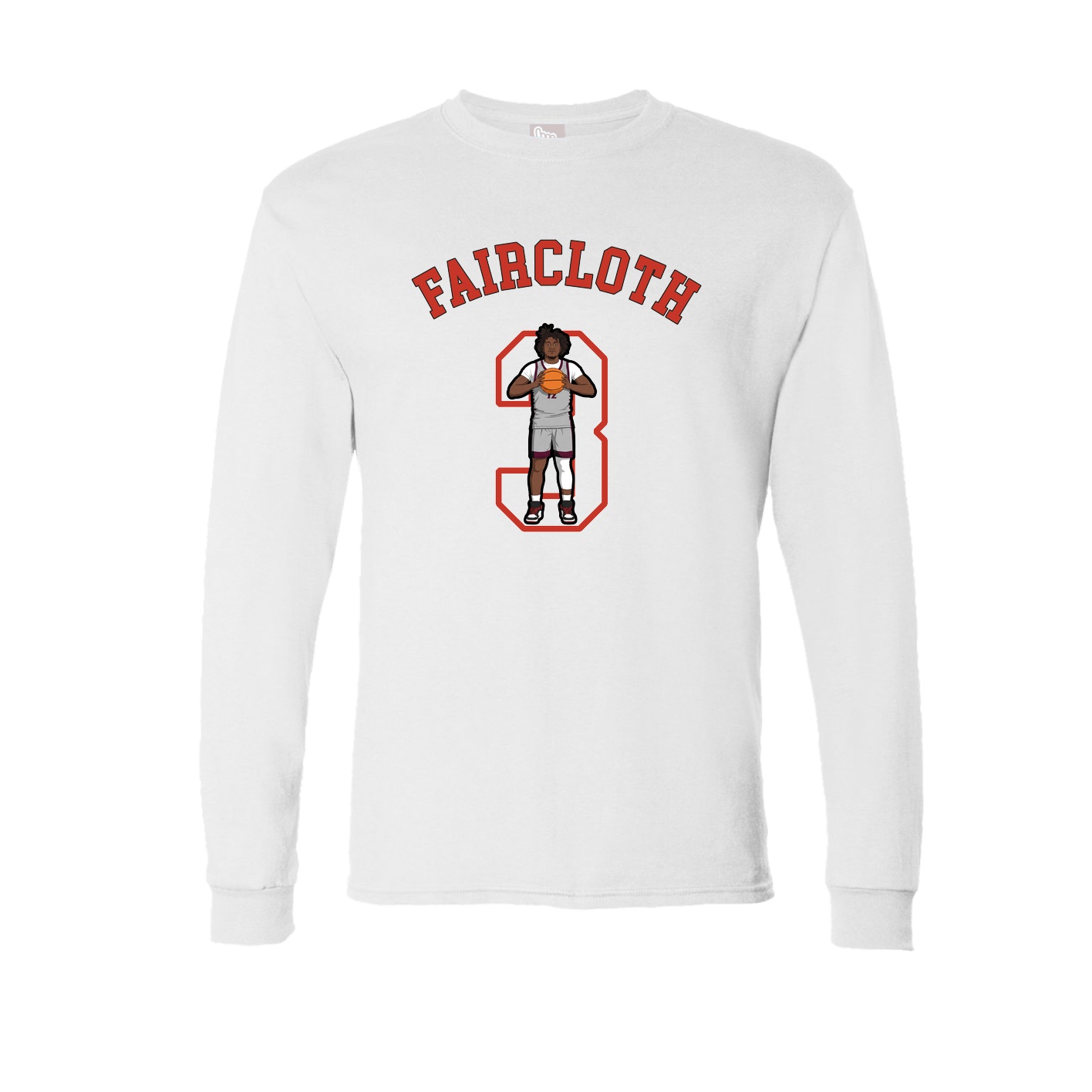 Long Sleeve Tee — Shirsey Arch in White