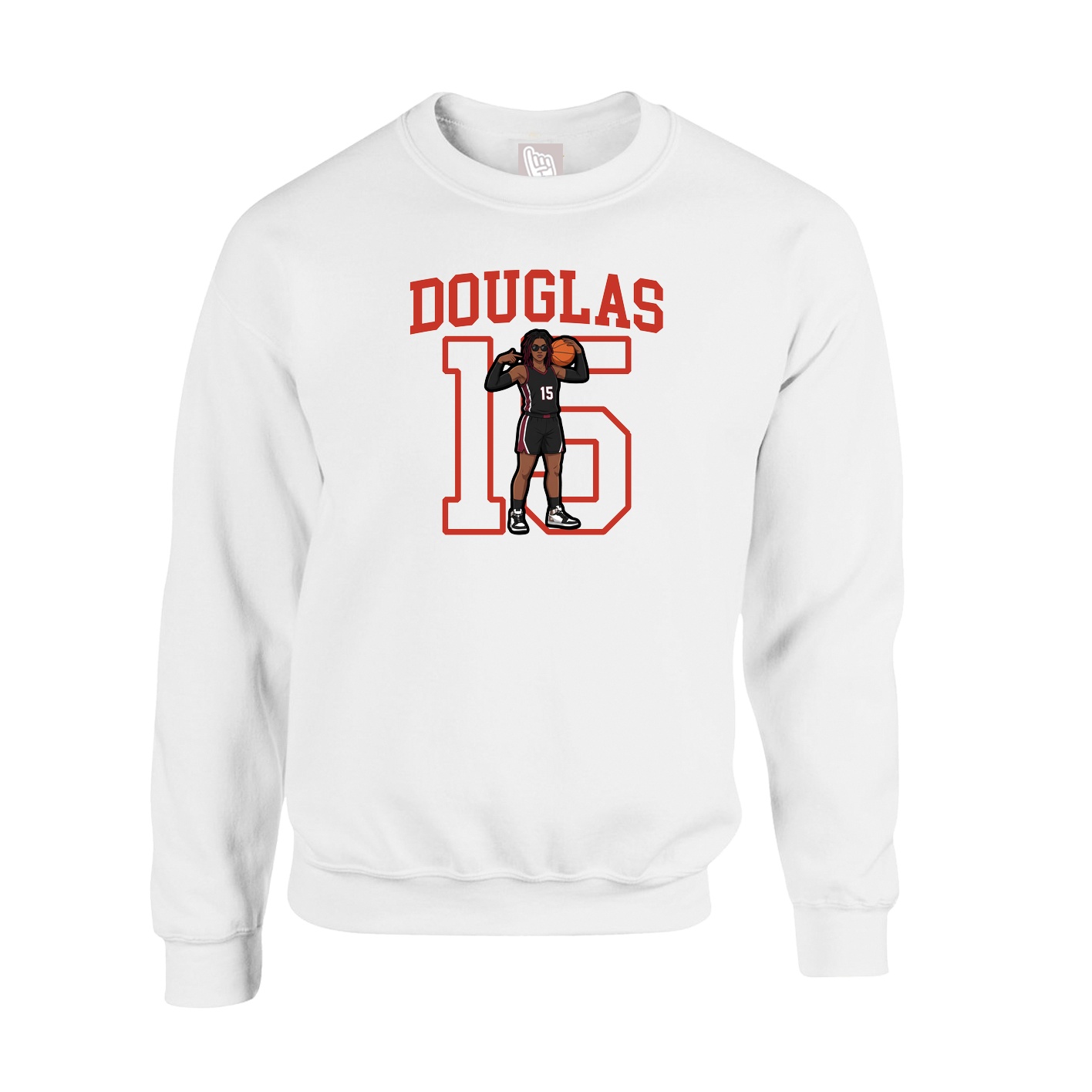 Fleece Crew — Shirsey in White