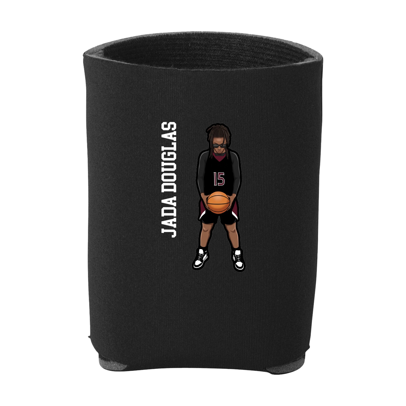Can Holder — Name Vertical in Black