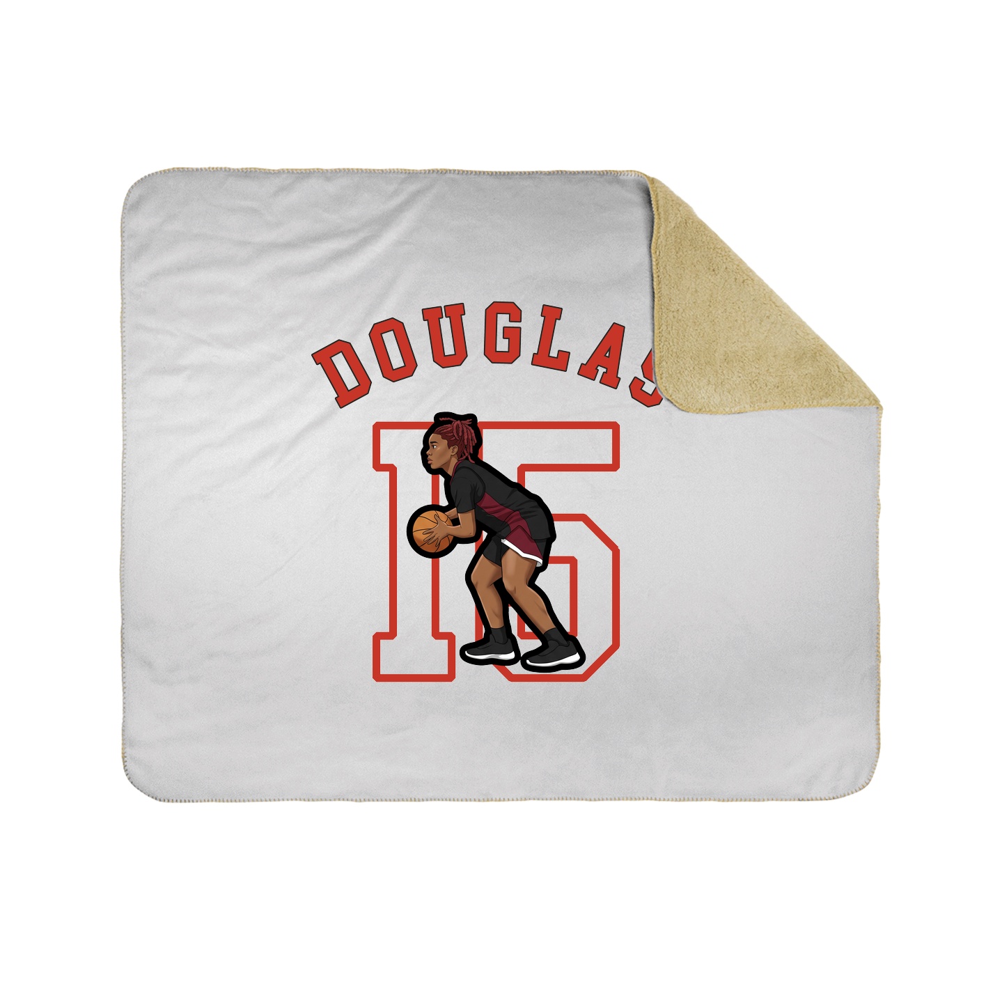 Throw Blanket — Shirsey Arch in White