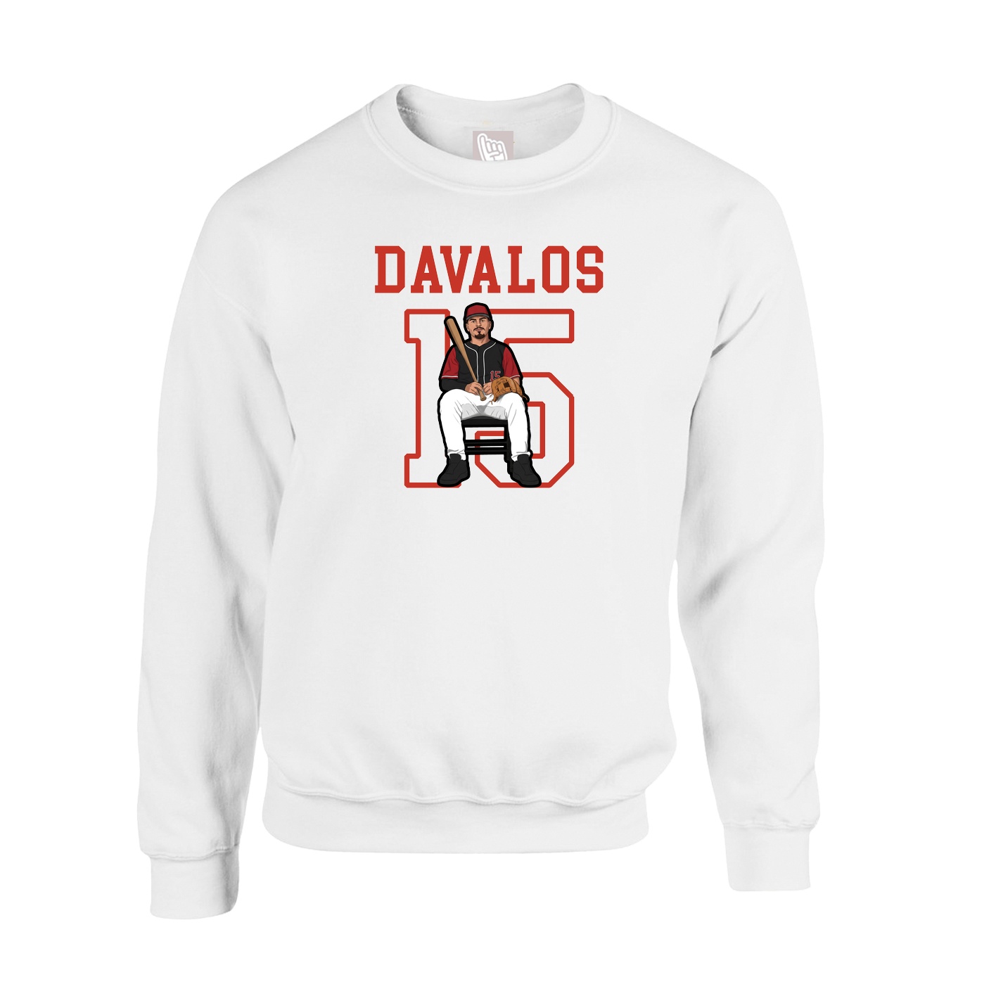 Fleece Crew — Shirsey in White
