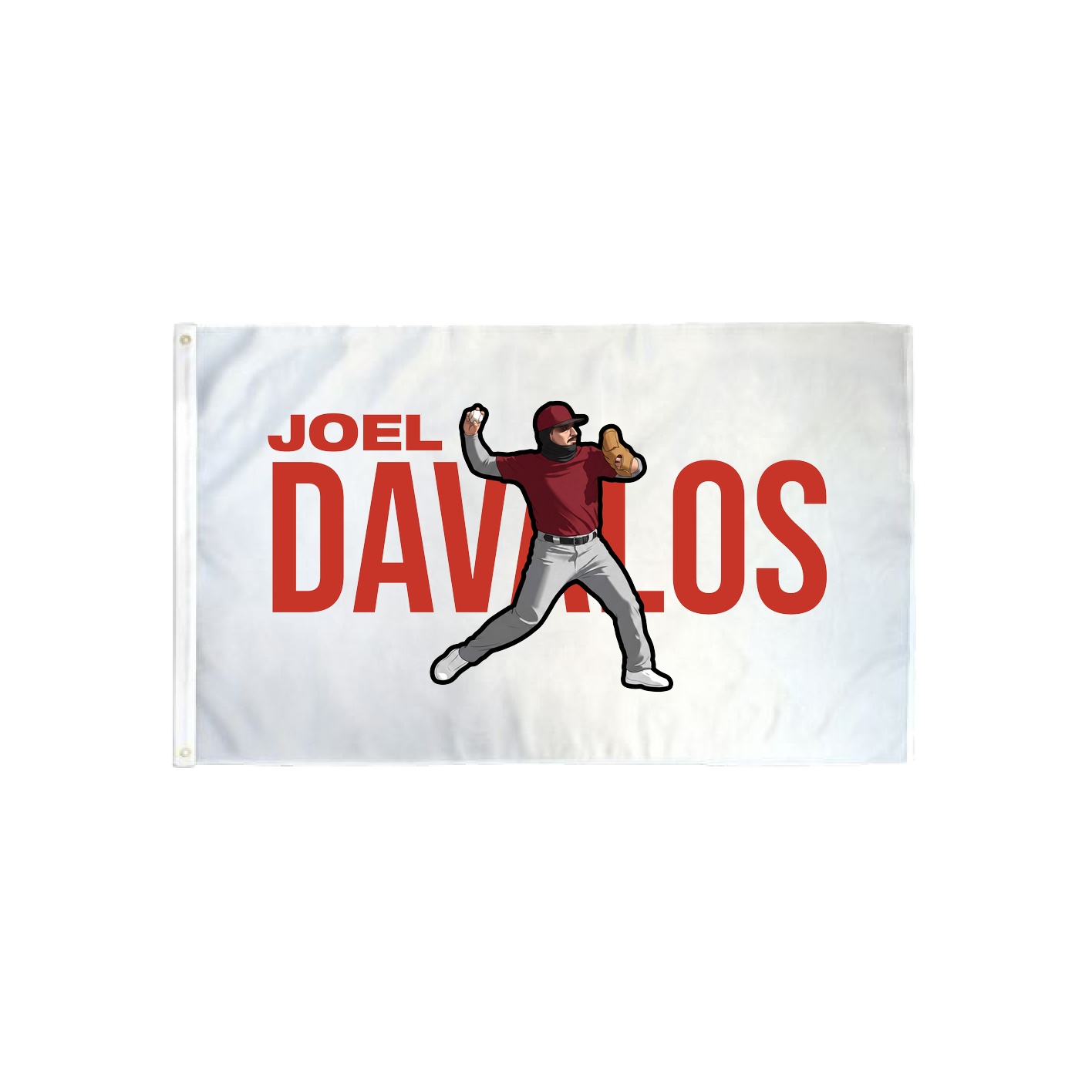 3x5 Flag — Player Name in Classic