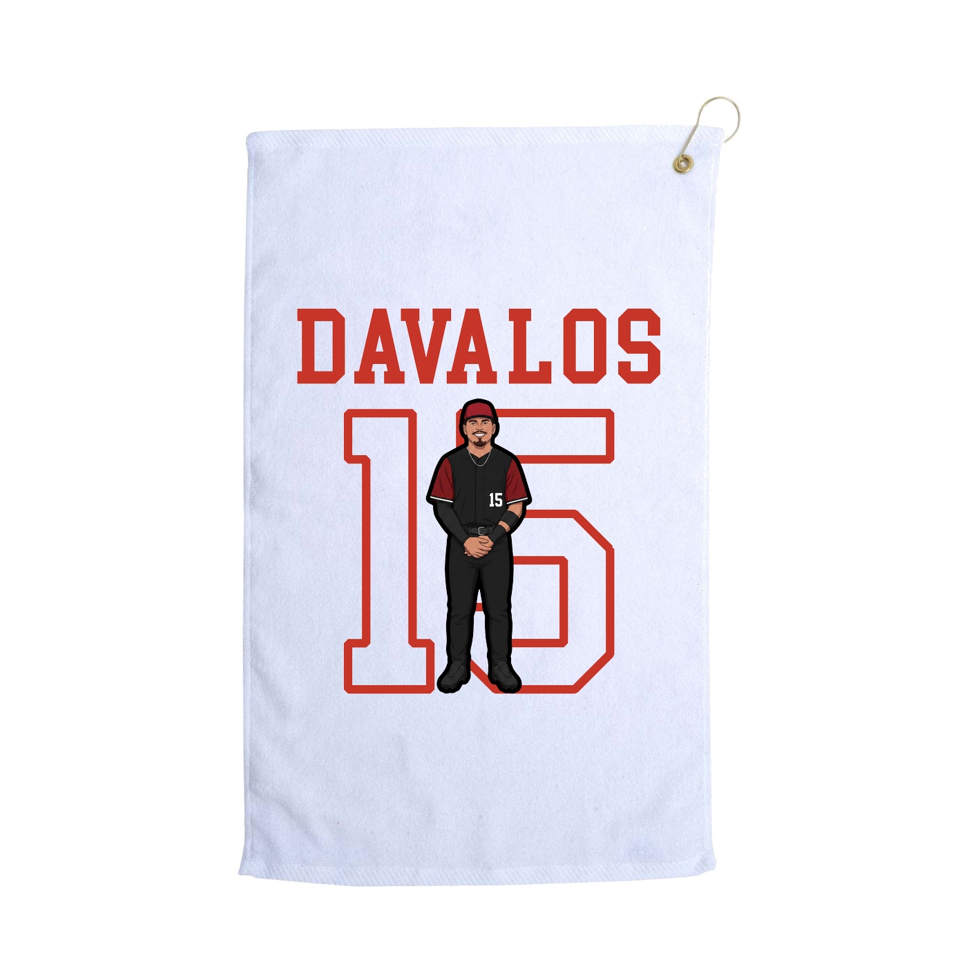 Golf Towel — Shirsey in White