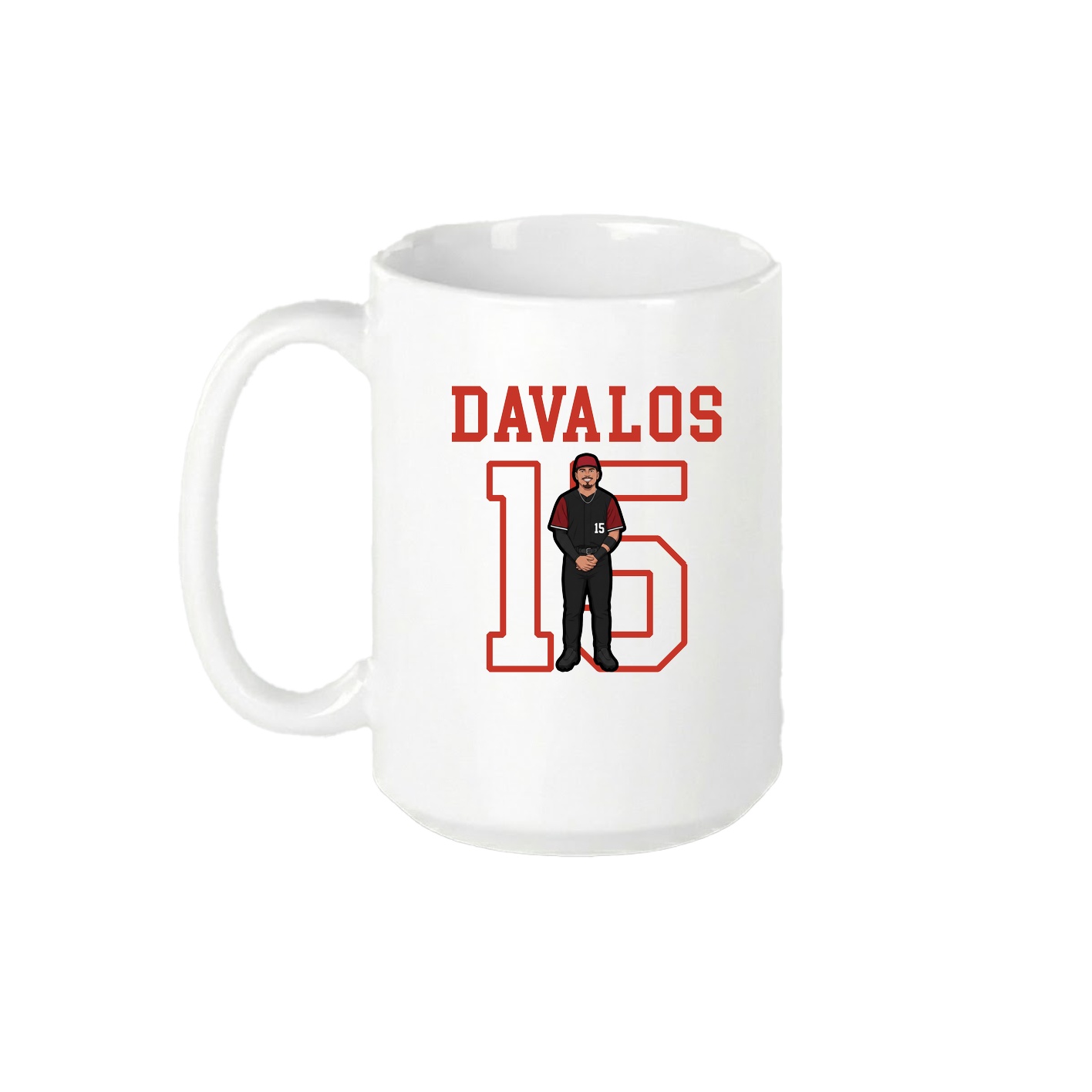 15oz Coffee Mug — Shirsey in White
