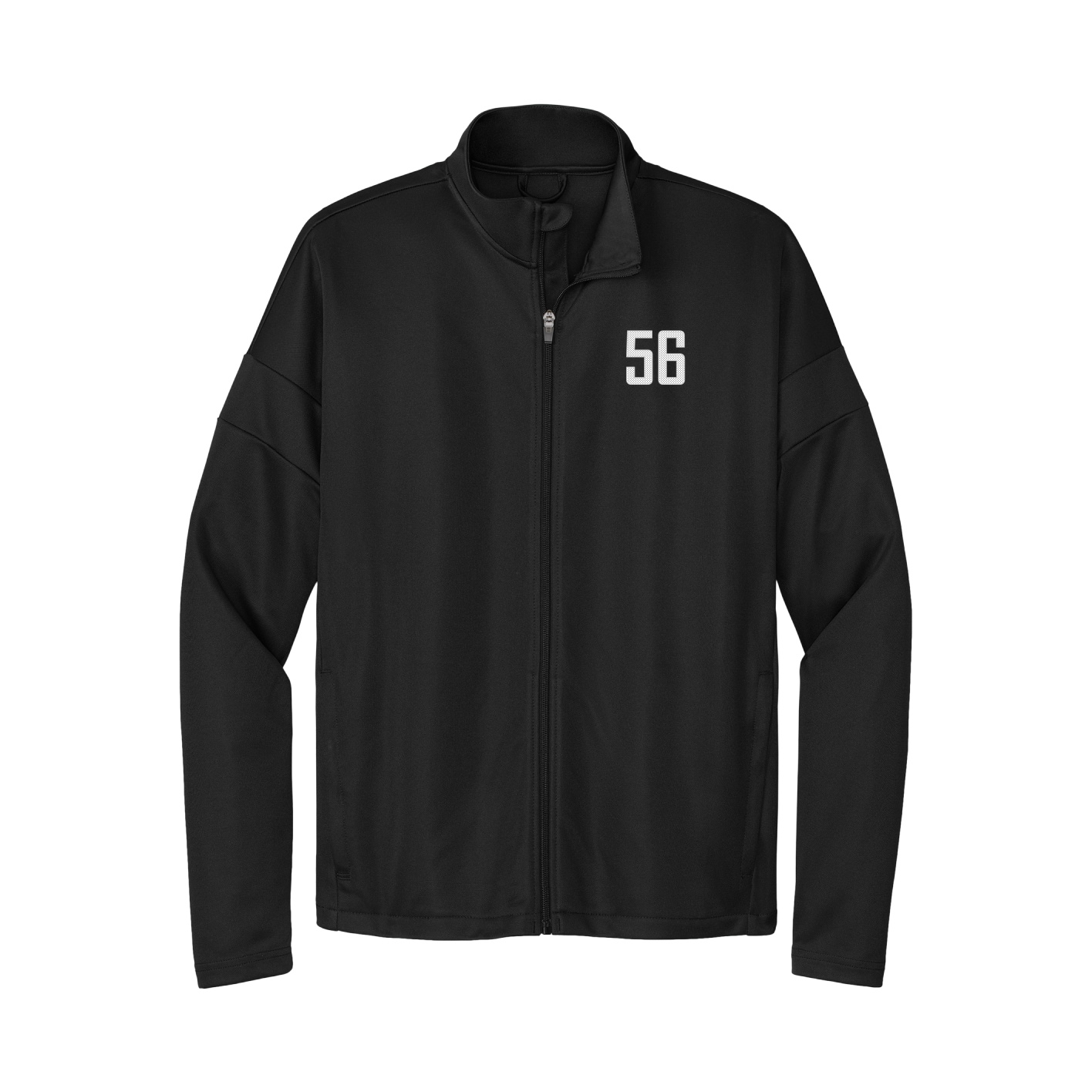 Team Travel Full-Zip Jacket — Front Shirsy in Black