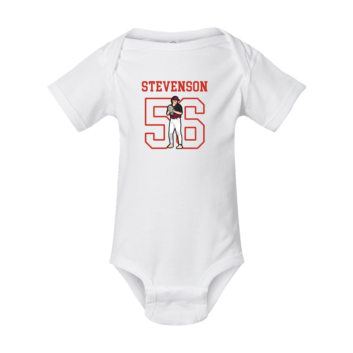 Baby Onesie — Shirsey in White