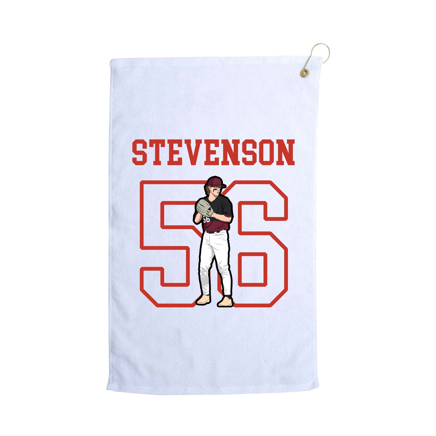 Golf Towel — Shirsey in White