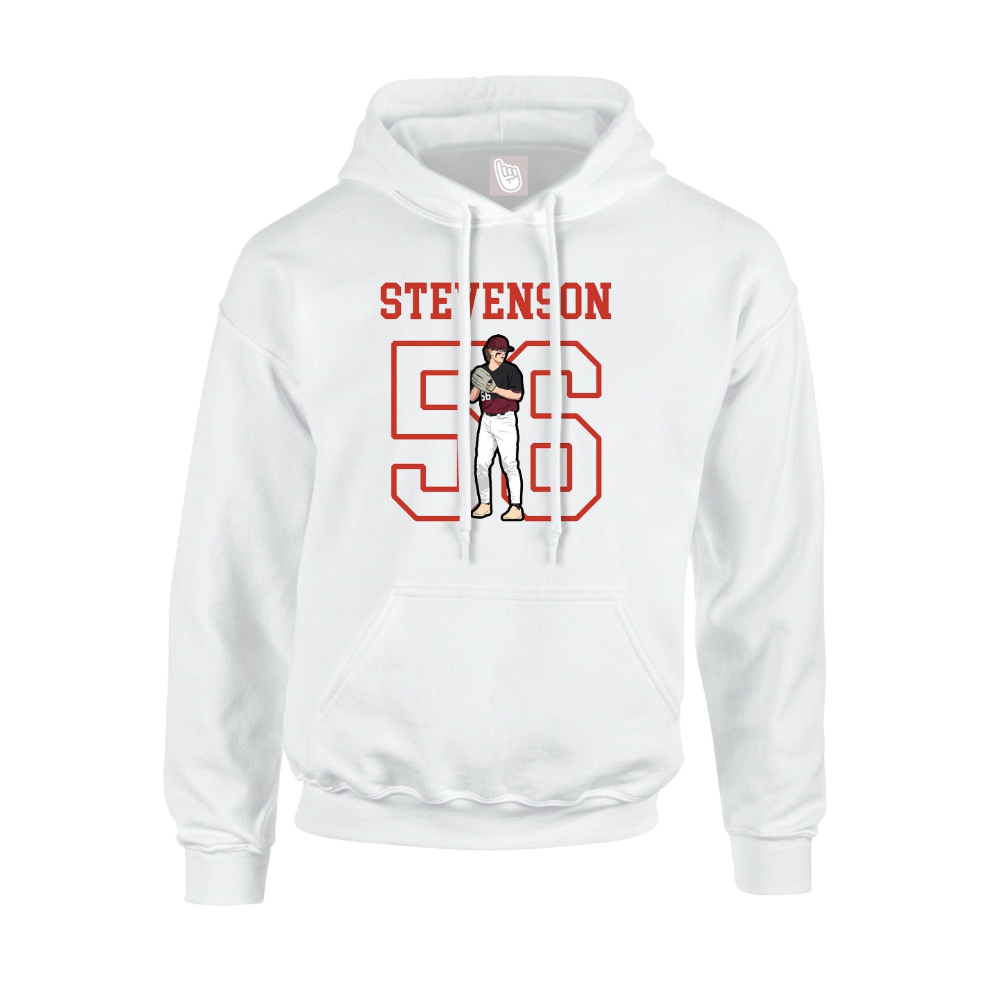 Youth Hoodie — Shirsey in White