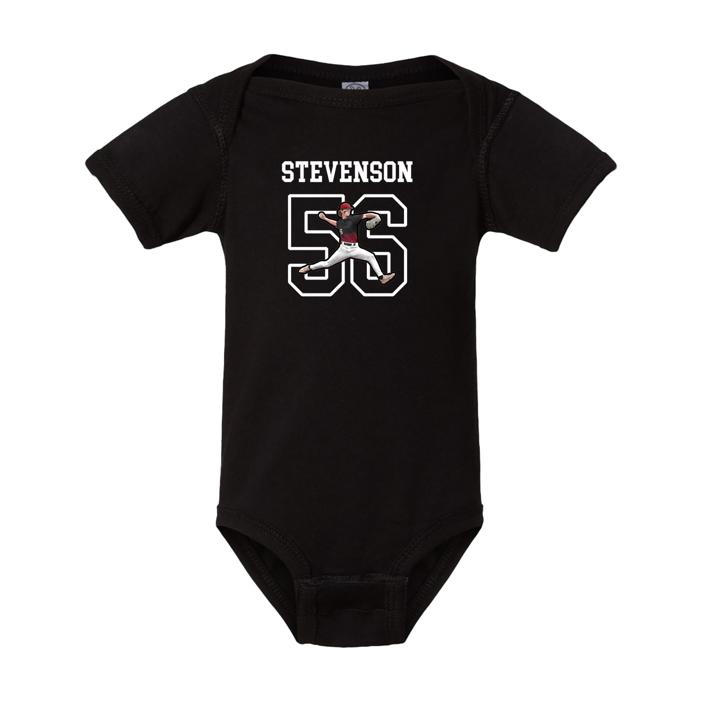Baby Onesie — Shirsey in Black
