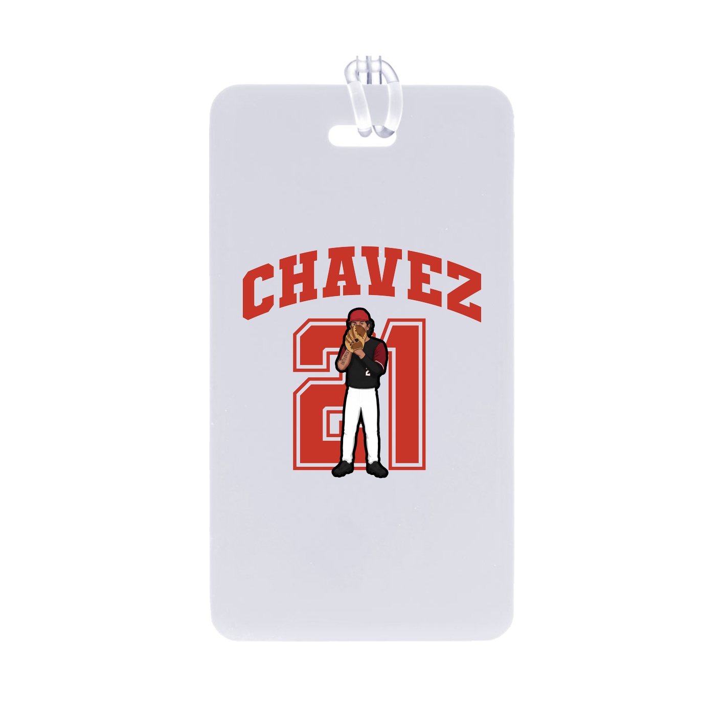 Bag Tag — Number in Classic