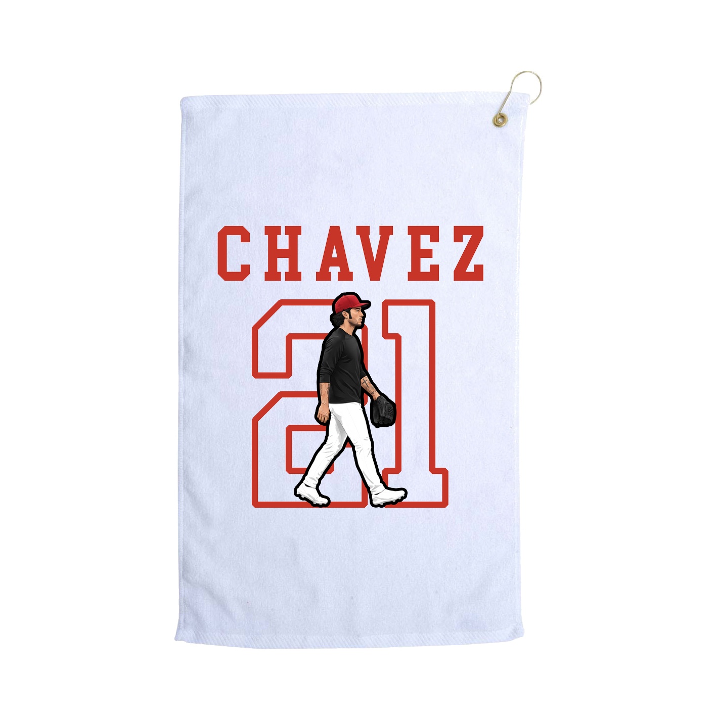 Golf Towel — Shirsey in White