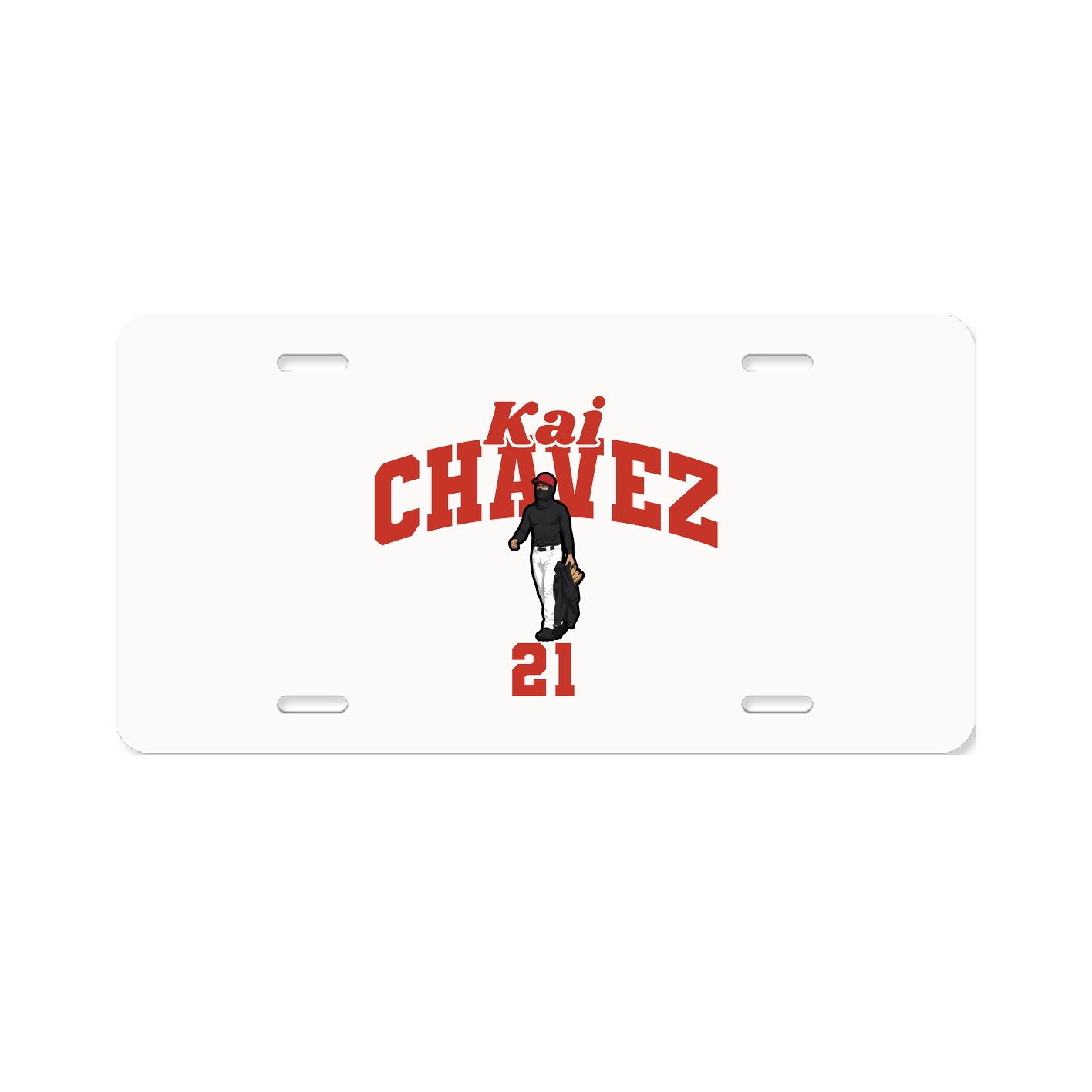 License Plate — Signature Arch in Classic