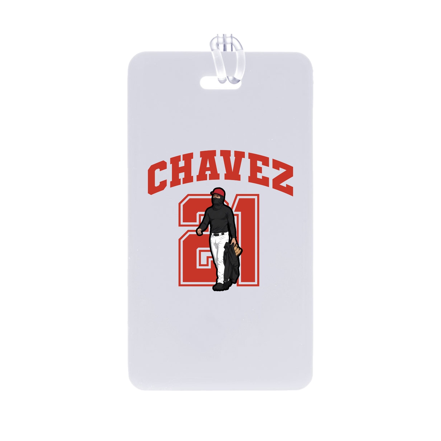 Bag Tag — Number in Classic