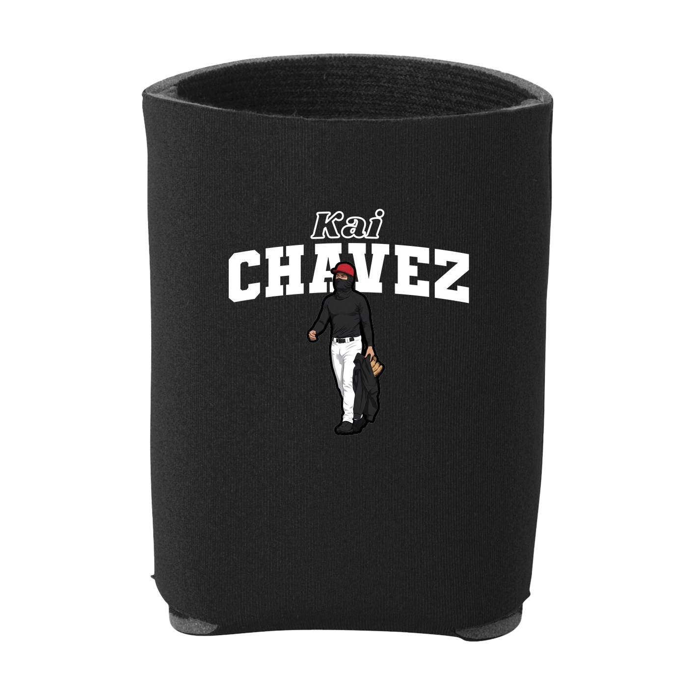 Can Holder — Name Arch in Black
