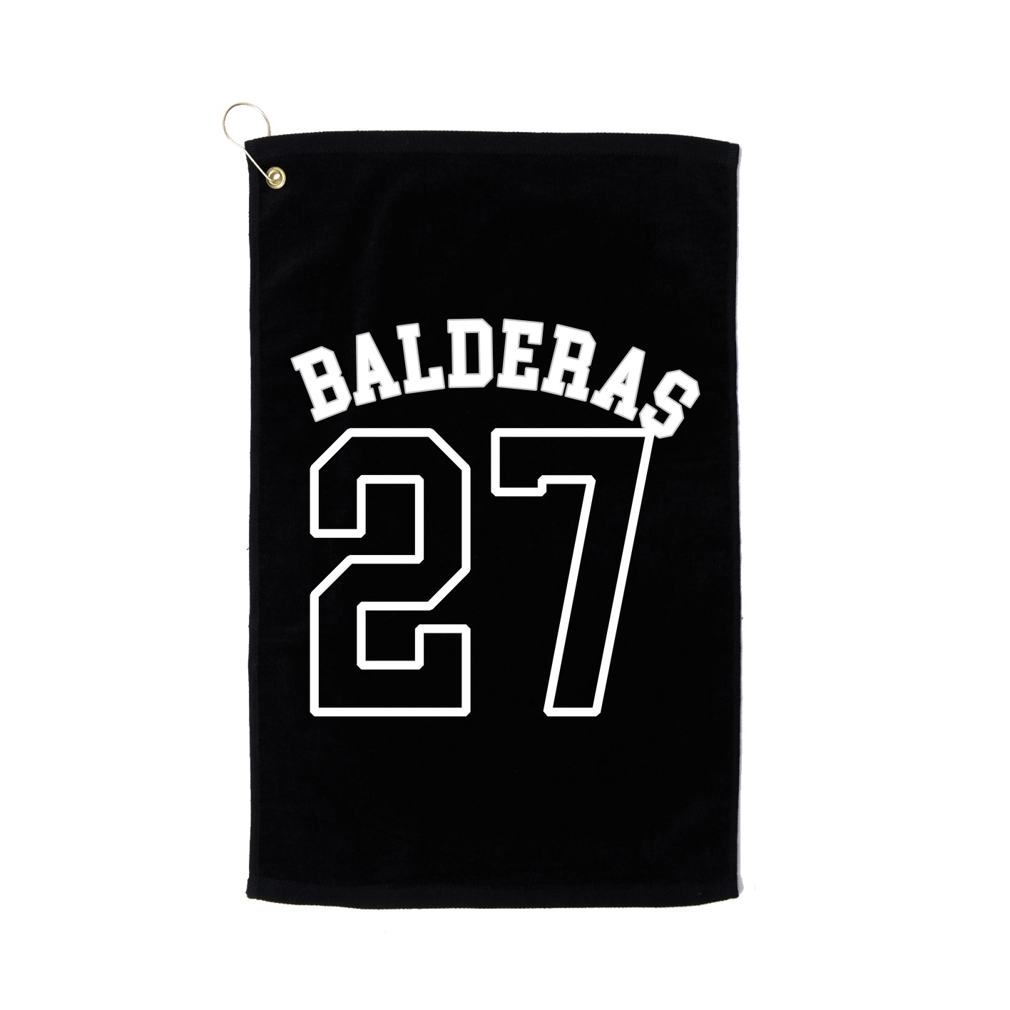 Golf Towel — Shirsey Arch in Black
