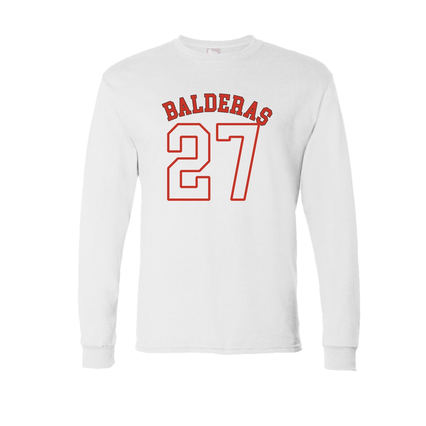 Long Sleeve Tee — Shirsey Arch in White
