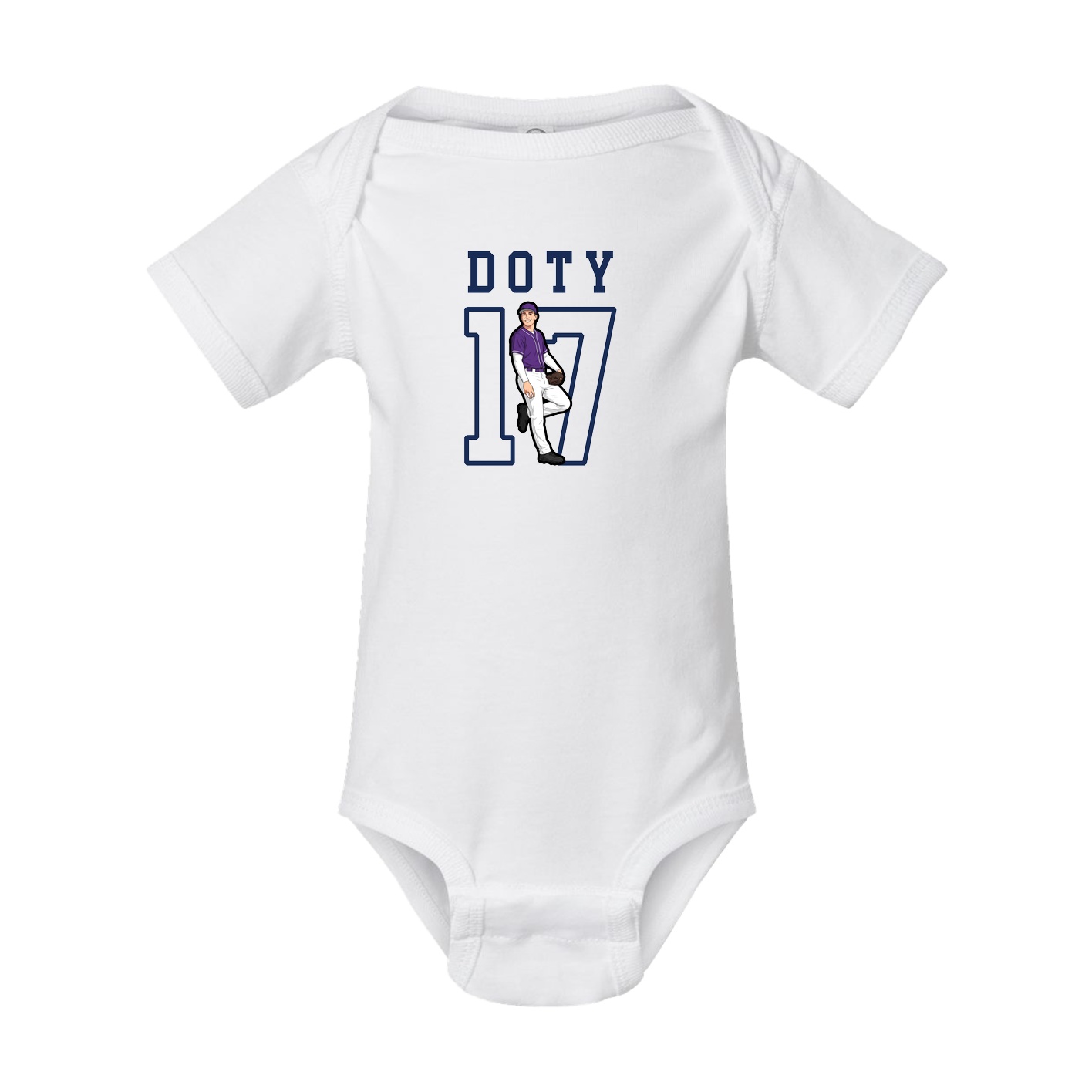 Baby Onesie — Shirsey in White