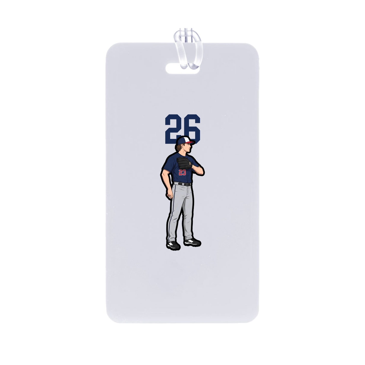 Bag Tag — Number Top in Classic