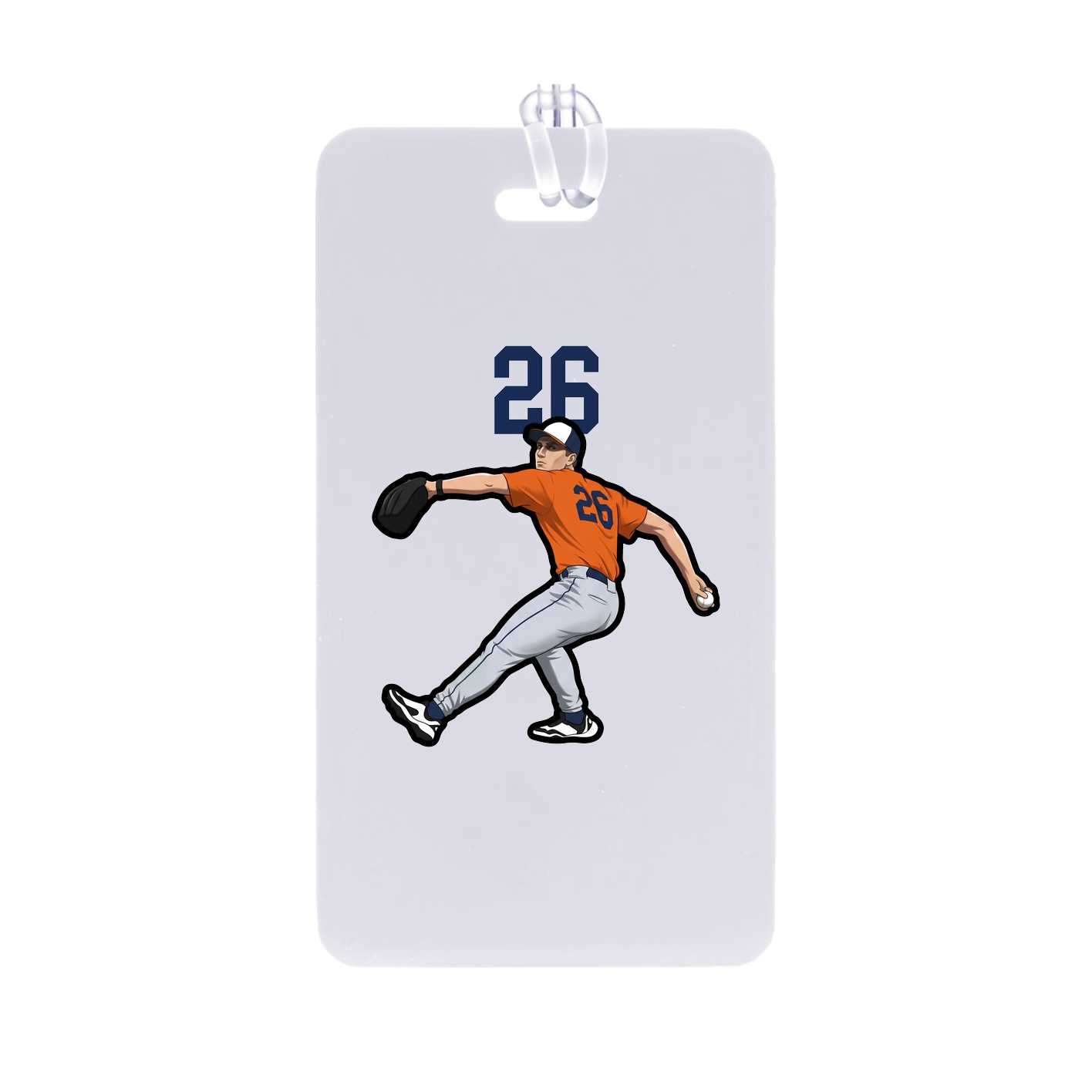 Bag Tag — Number Top in Classic