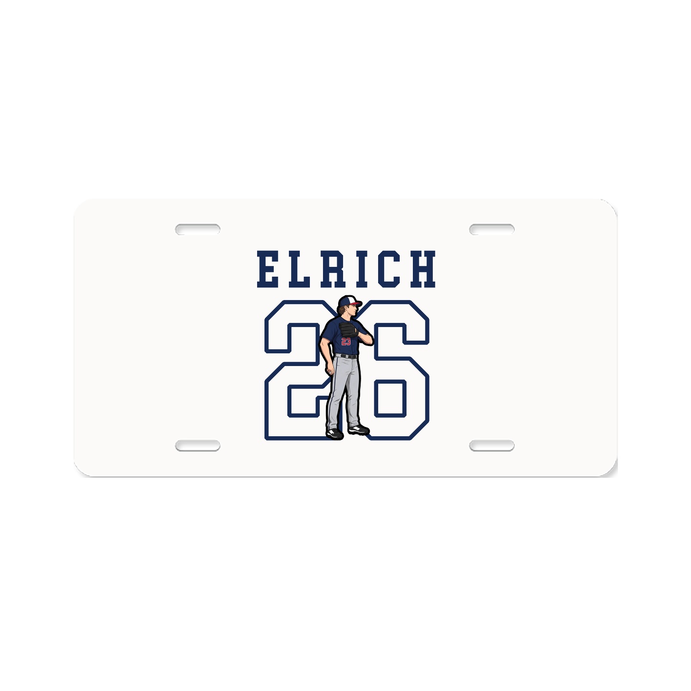 License Plate — Shirsey in Classic