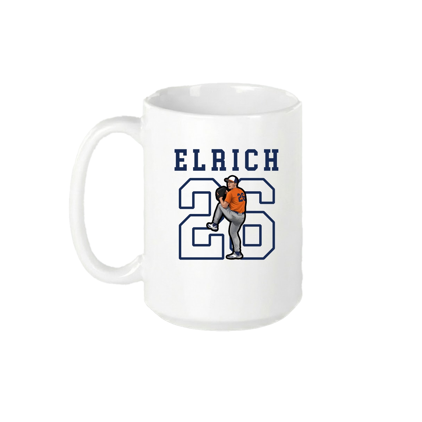 15oz Coffee Mug — Shirsey in White