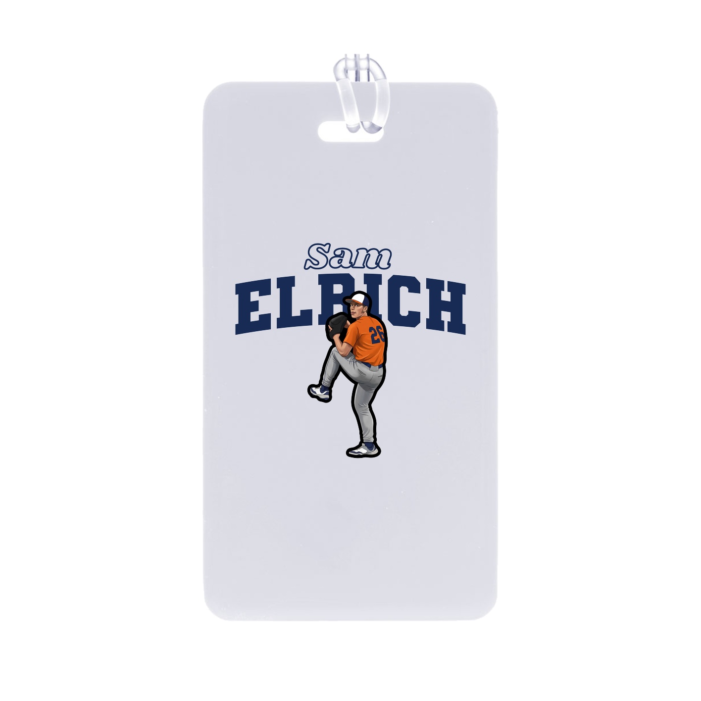 Bag Tag — Name Arch in Classic
