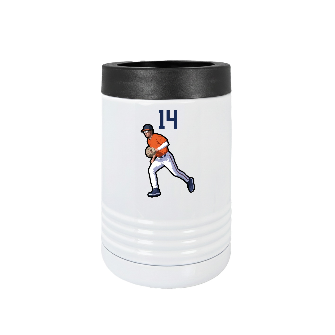 Beverage Holder — Number Top in White