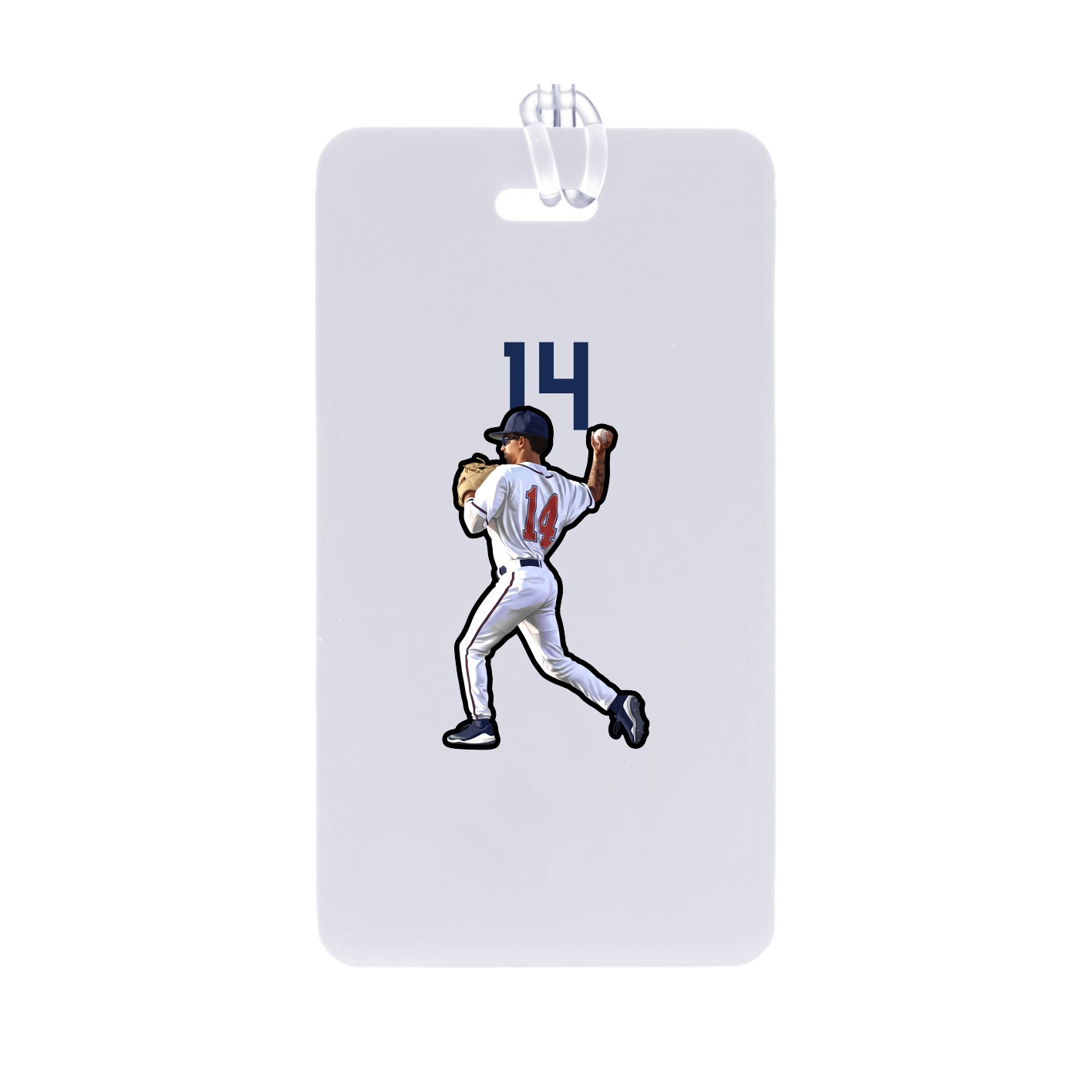 Bag Tag — Number Top in Classic