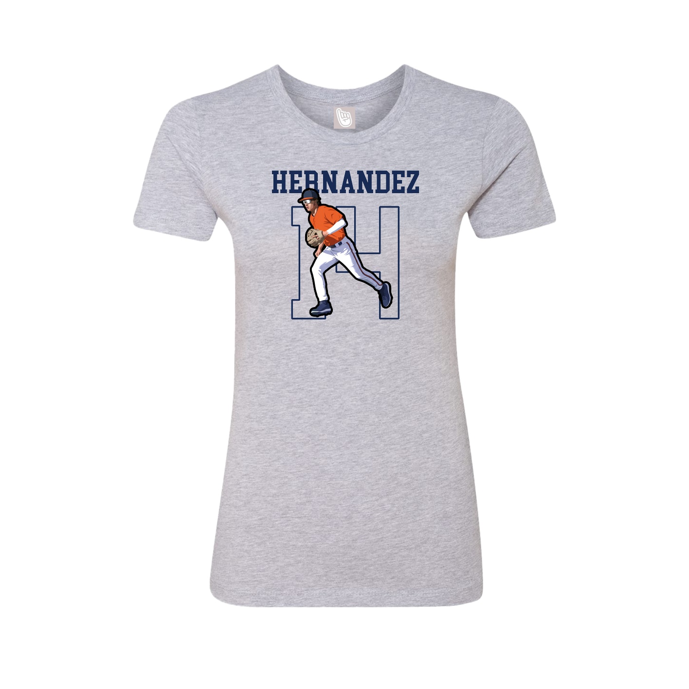 Fitted Women's Tee — Shirsey in Grey