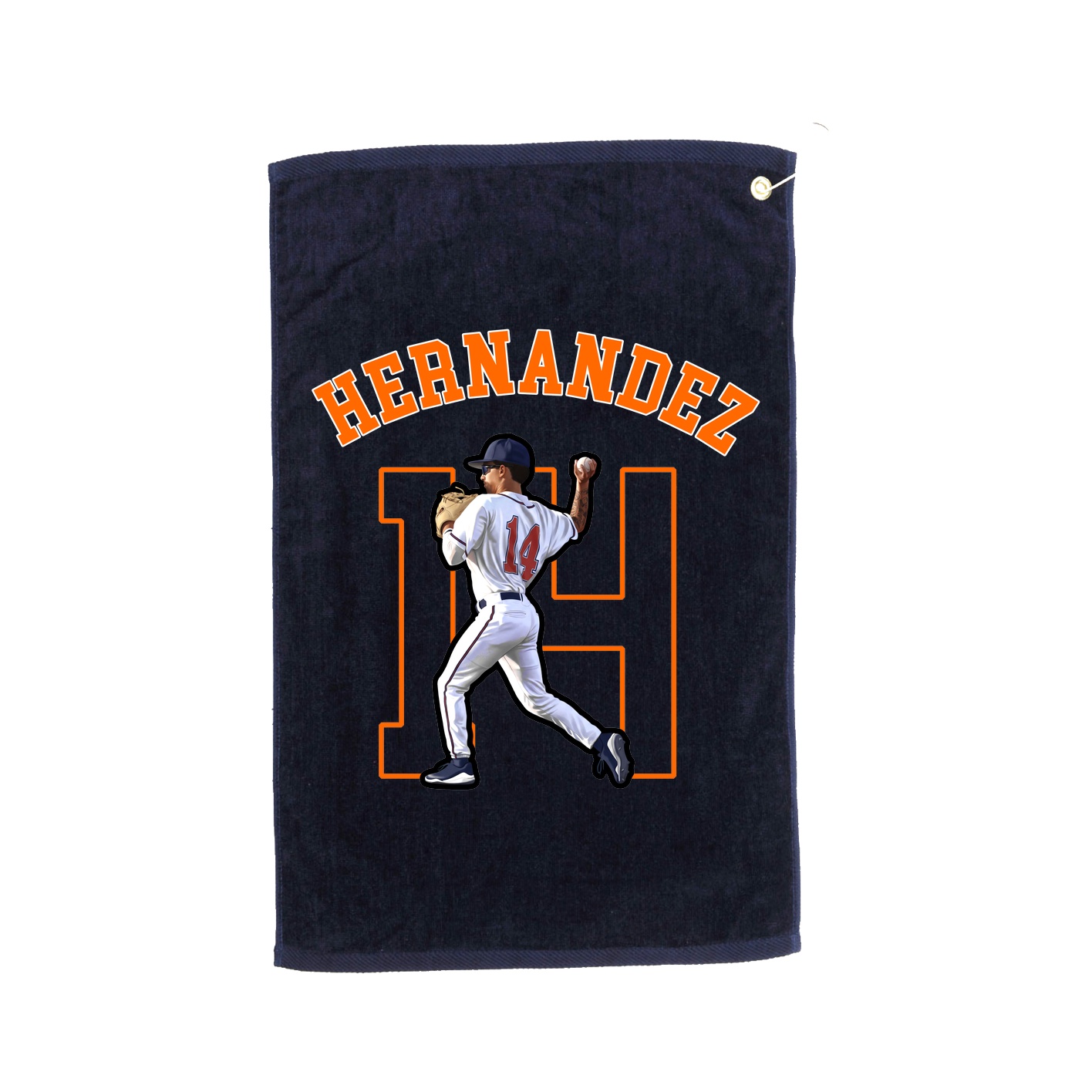 Golf Towel — Shirsey Arch in Navy