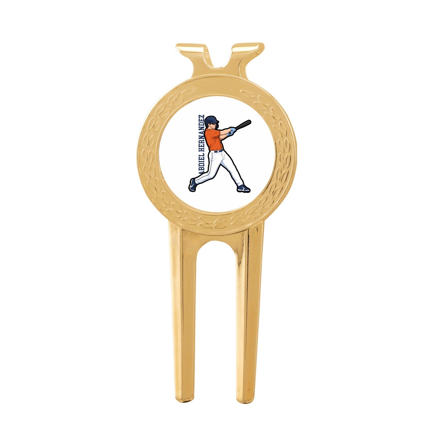 Divot Tool with Ball Marker — Name Vertical in Classic