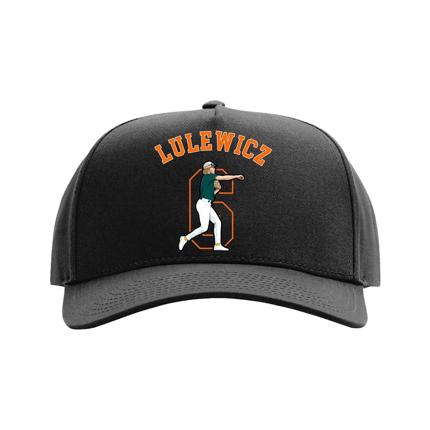 Full Fabric Five-Panel Champ Cap