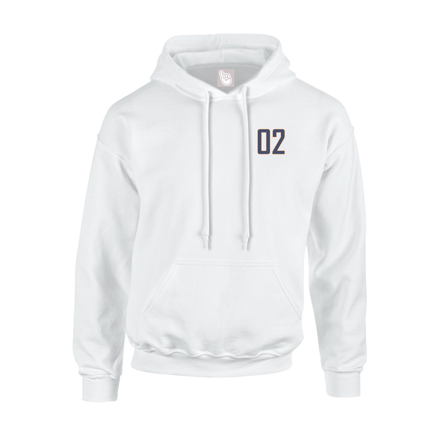 Hoodie — Front Shirsy in White
