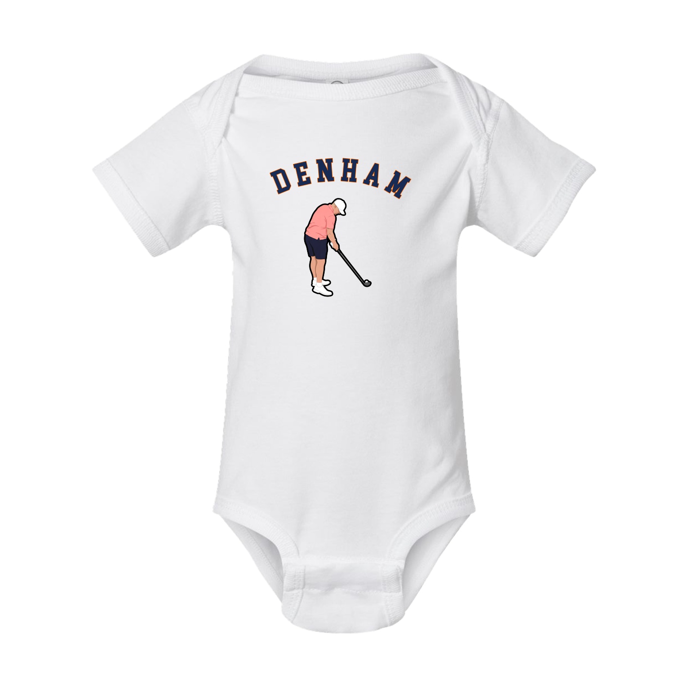Baby Onesie — Shirsey Arch in White
