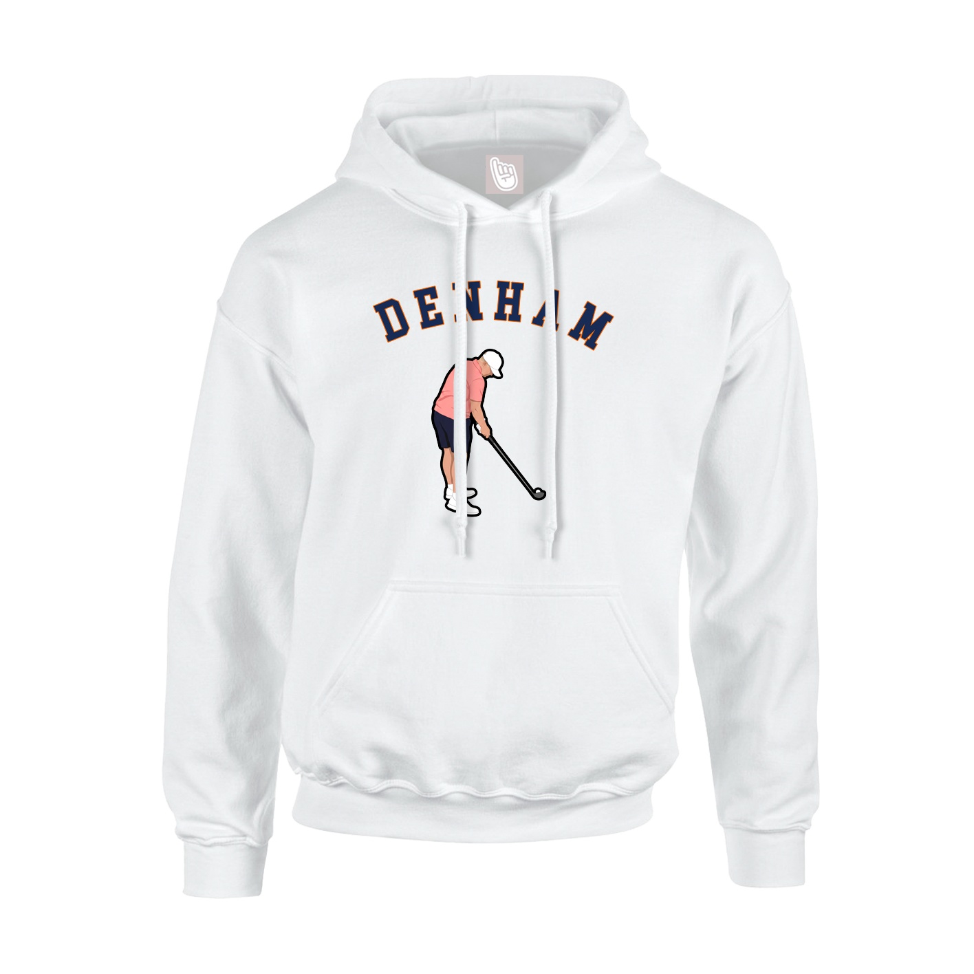 Hoodie — Shirsey Arch in White