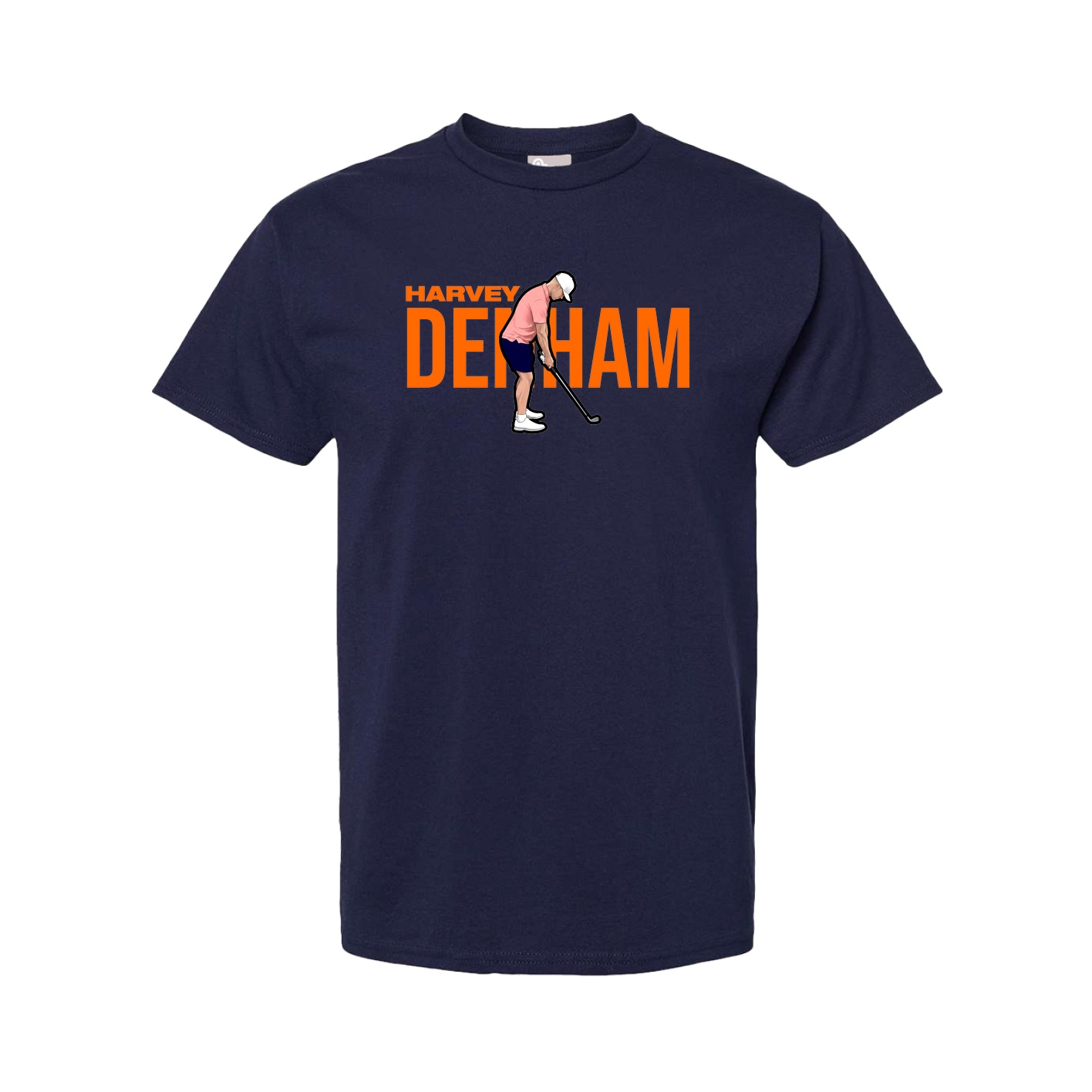Tee — Player Name in Navy