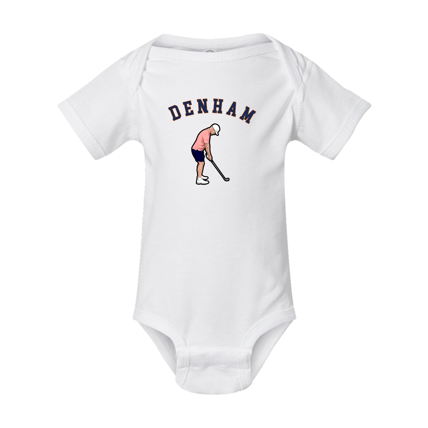 Baby Onesie — Shirsey Arch in White