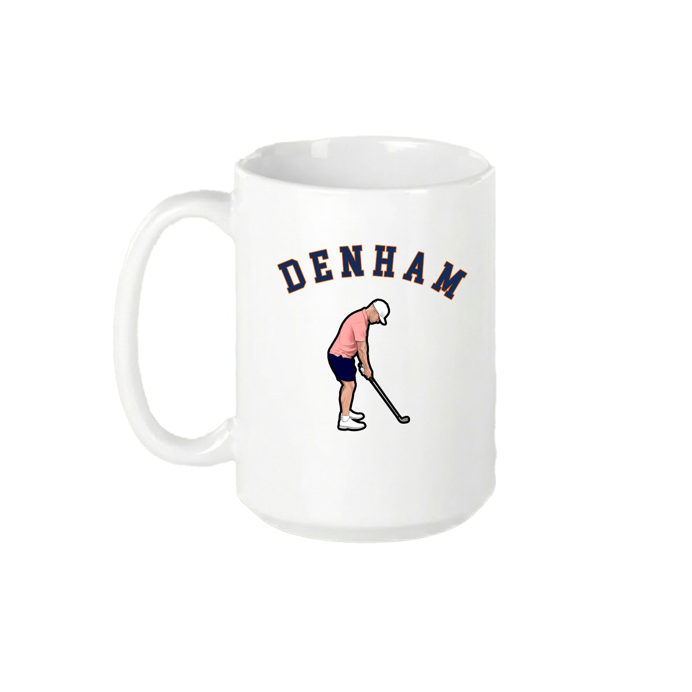 15oz Coffee Mug — Shirsey Arch in White