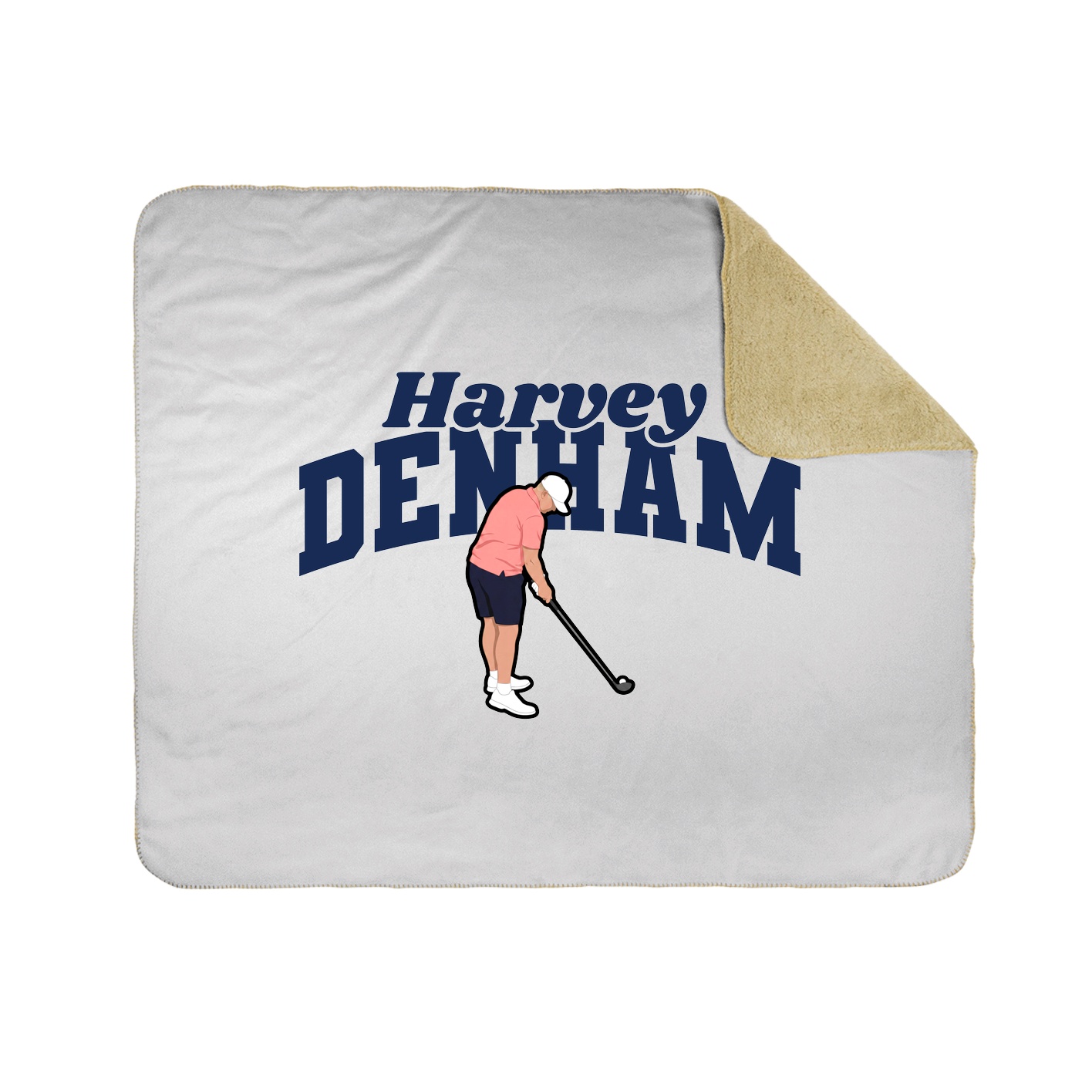 Throw Blanket — Signature Arch in White