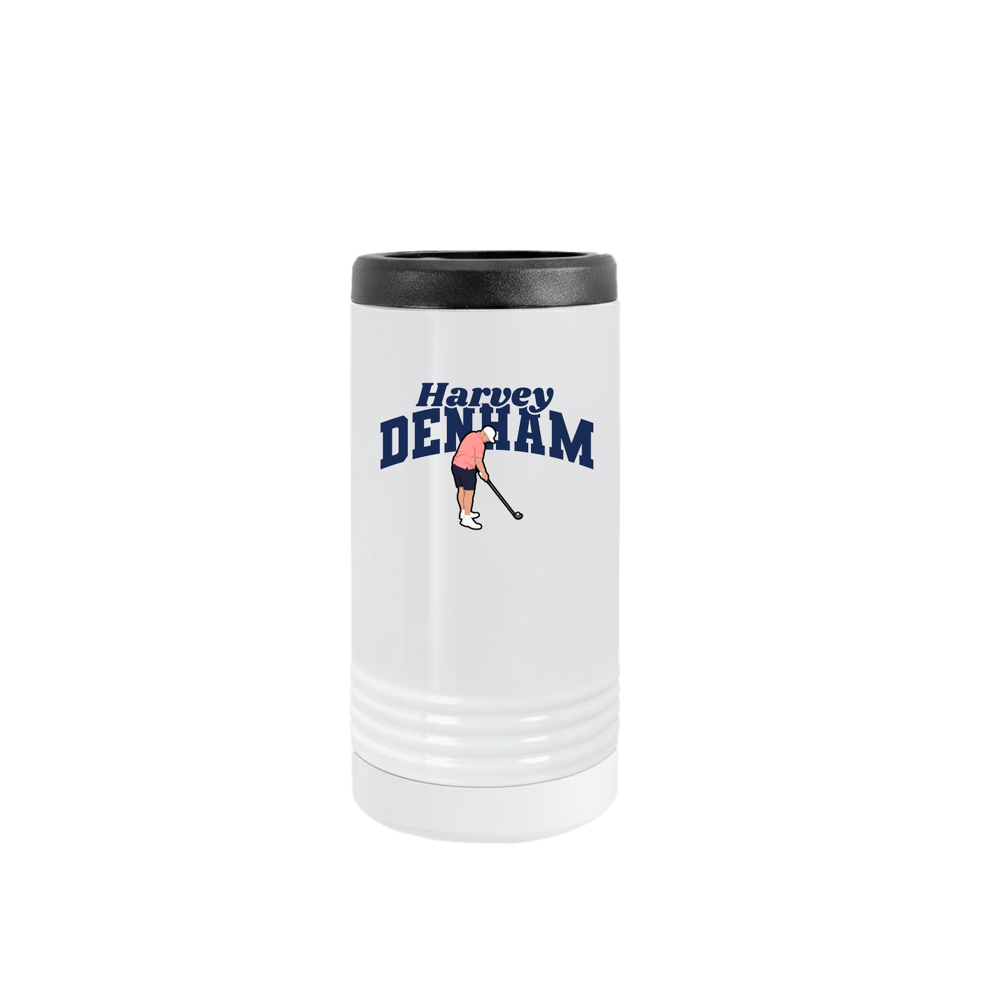 Slim Beverage Holder — Signature Arch in White