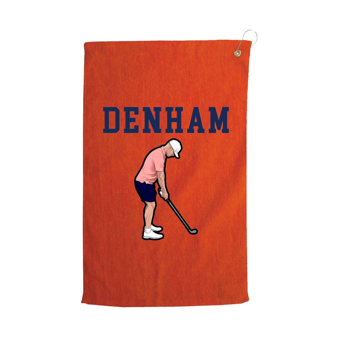 Golf Towel — Shirsey in Orange