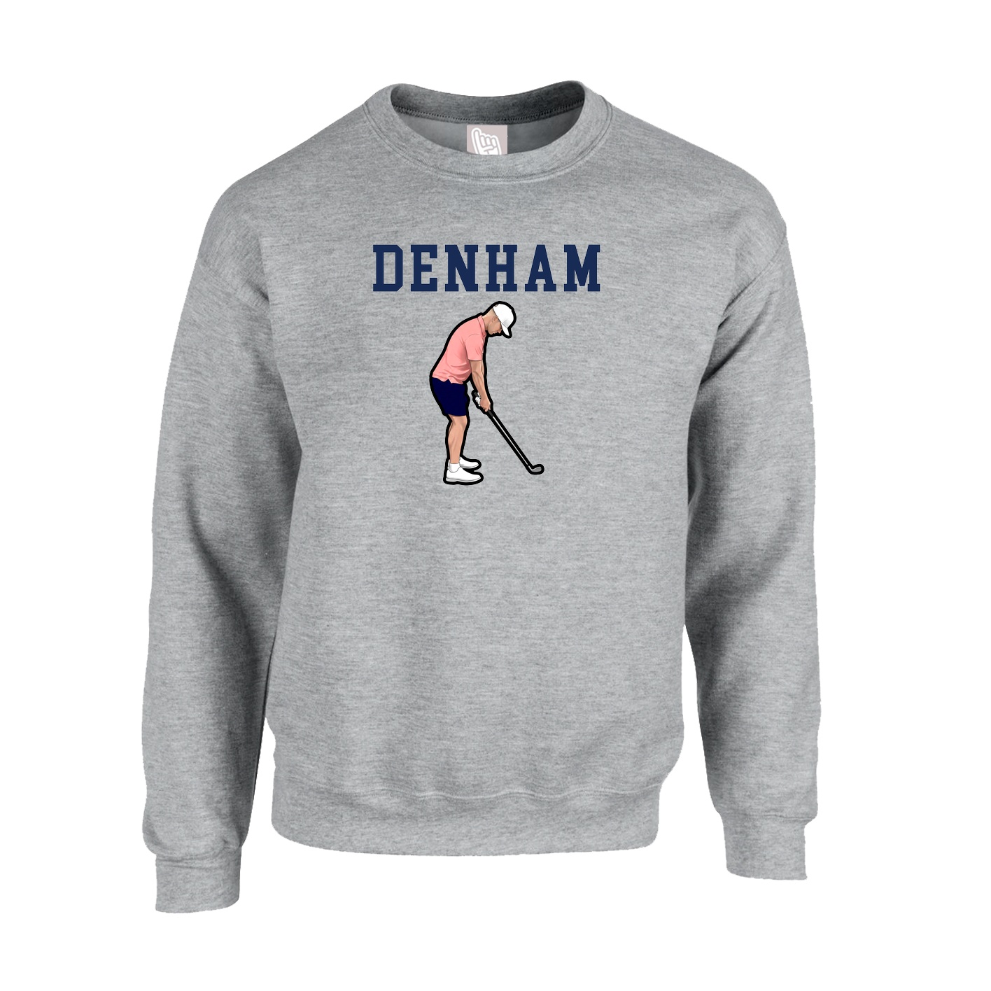 Fleece Crew — Shirsey in Grey