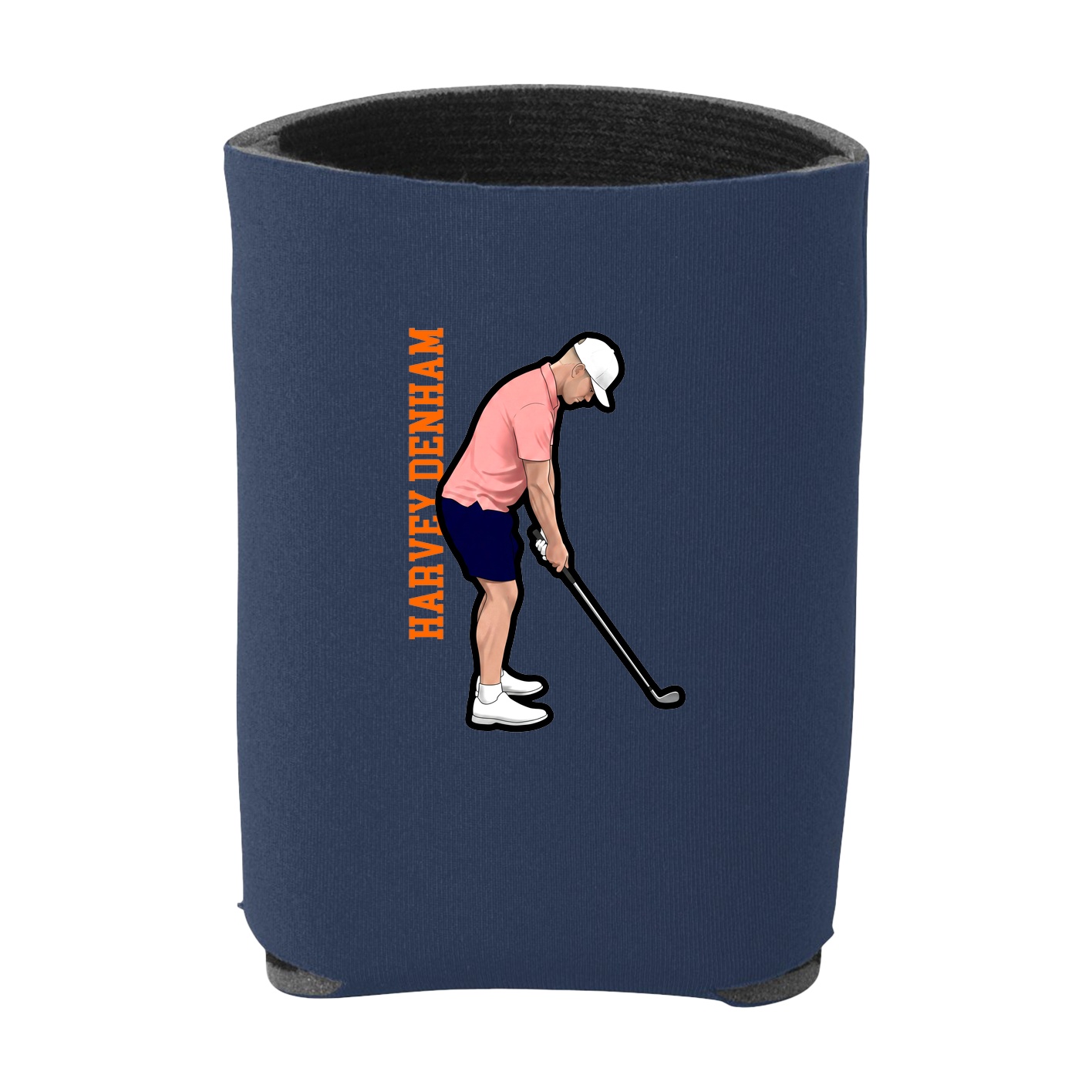 Can Holder — Name Vertical in Navy