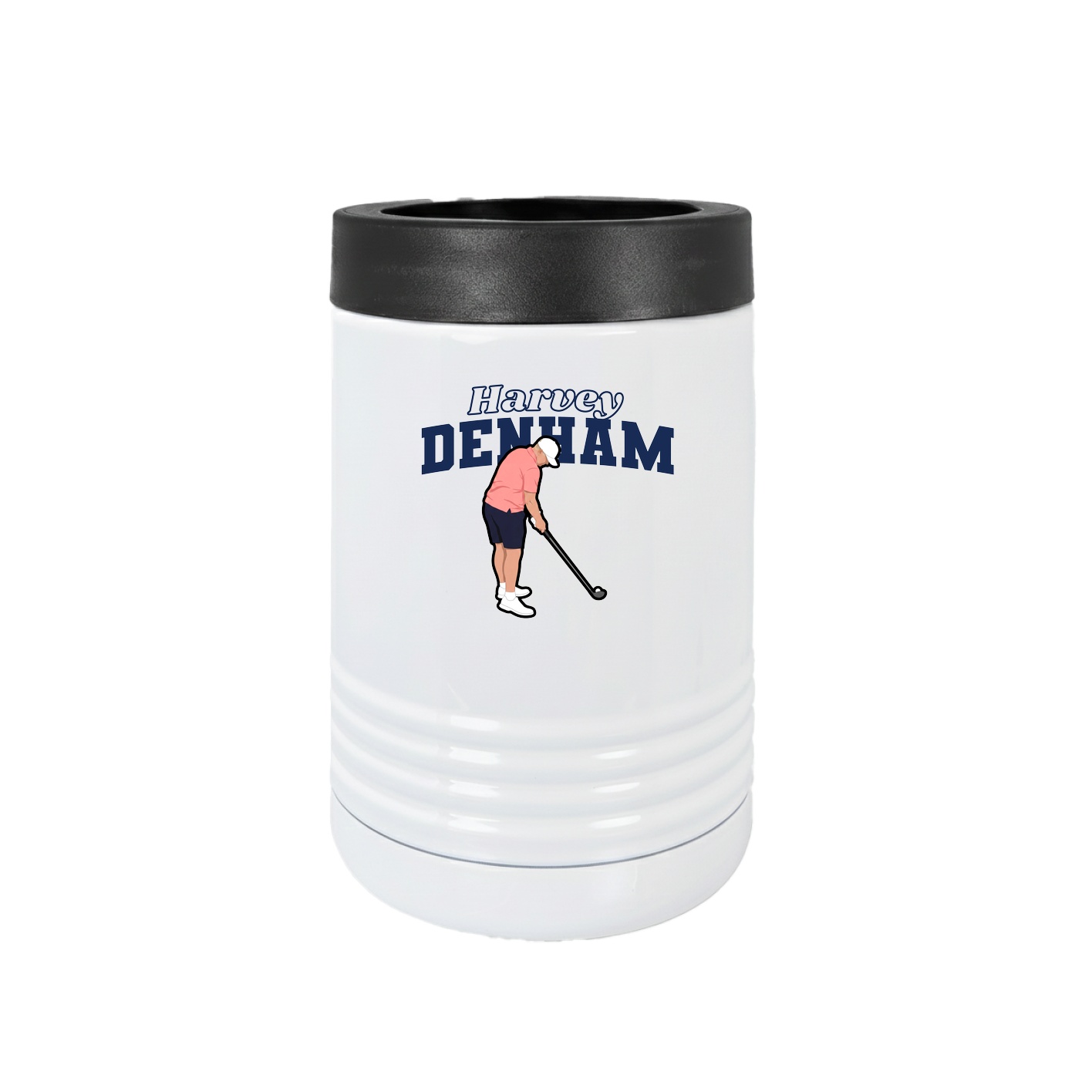 Beverage Holder — Name Arch in White