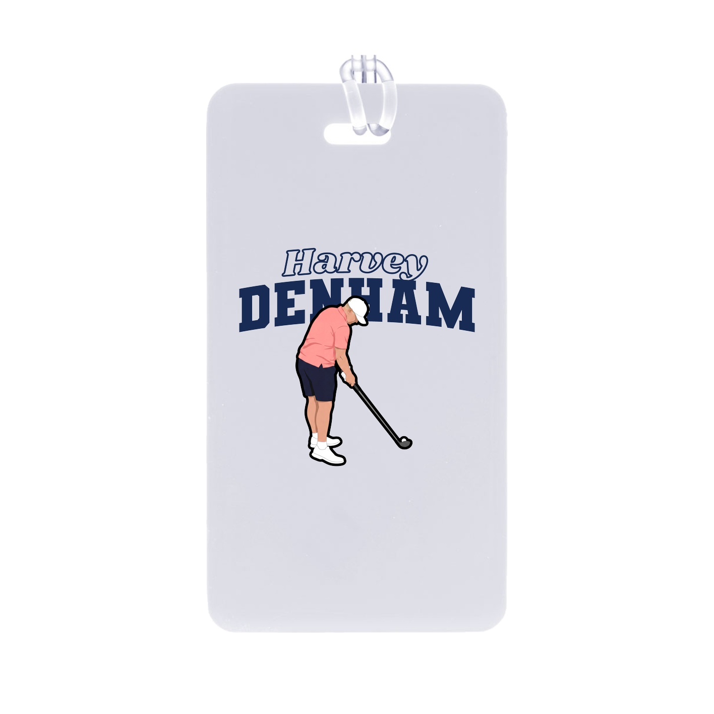 Bag Tag — Name Arch in Classic