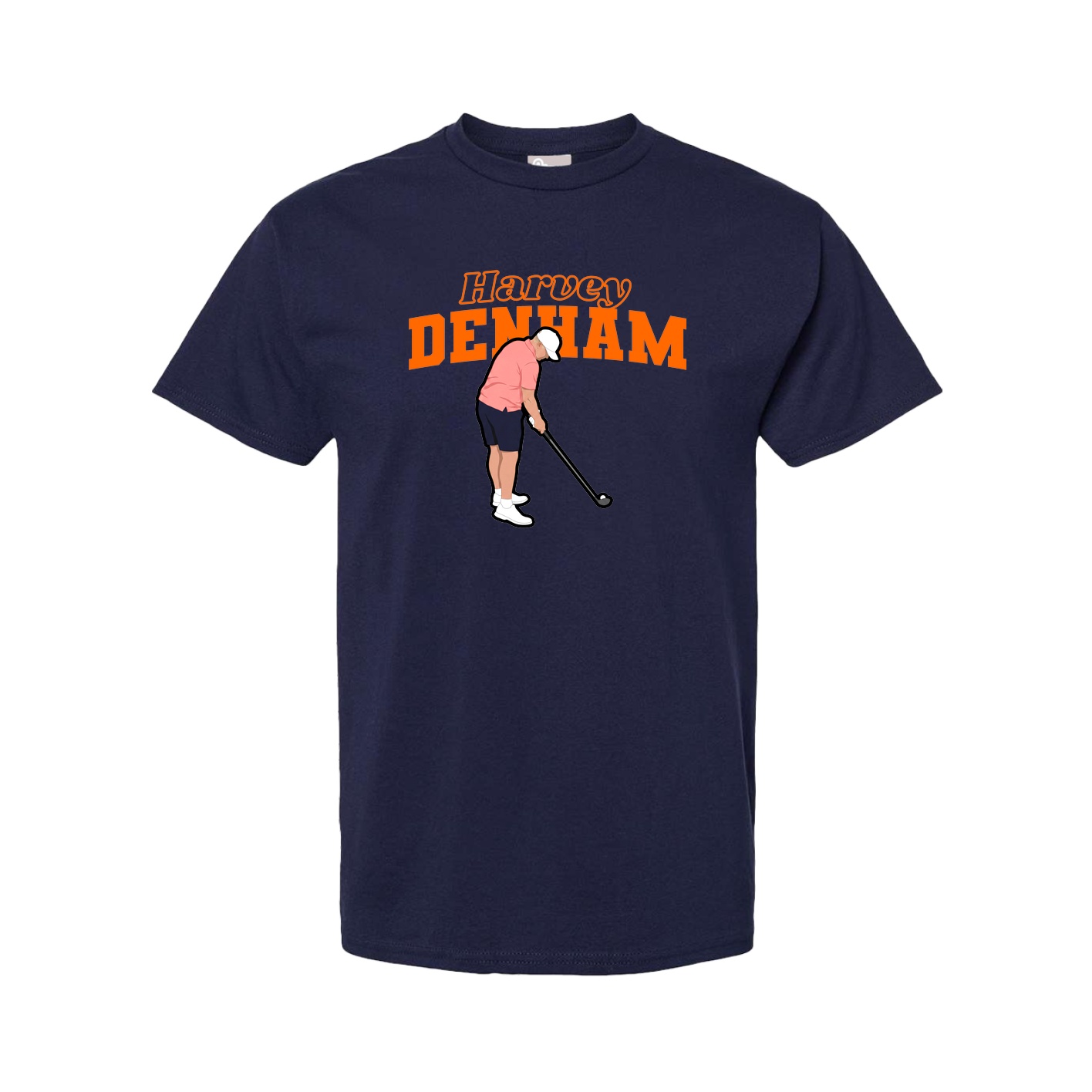 Youth Tee — Name Arch in Navy